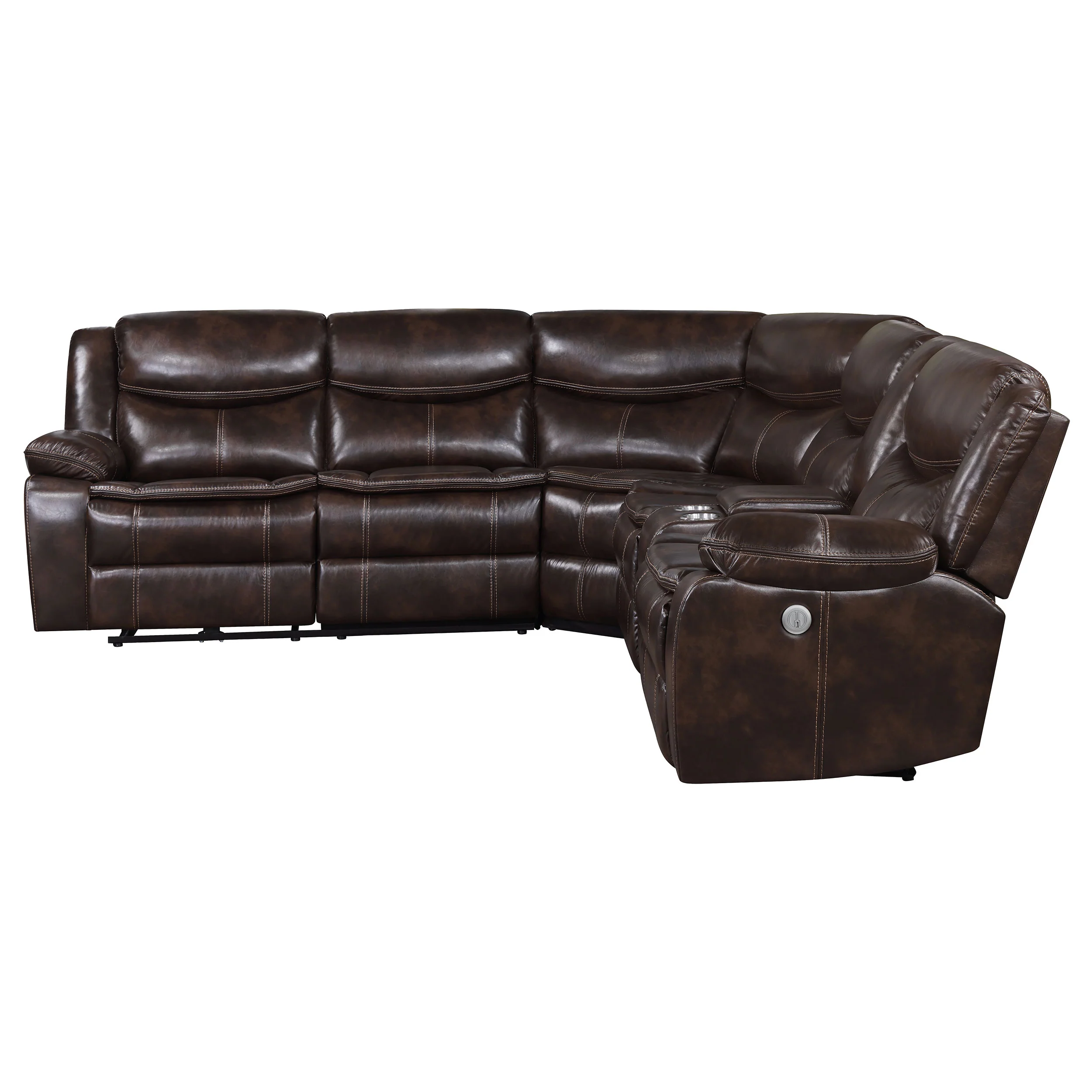 Sycamore Power Reclining Sectional Sofa - Image 5