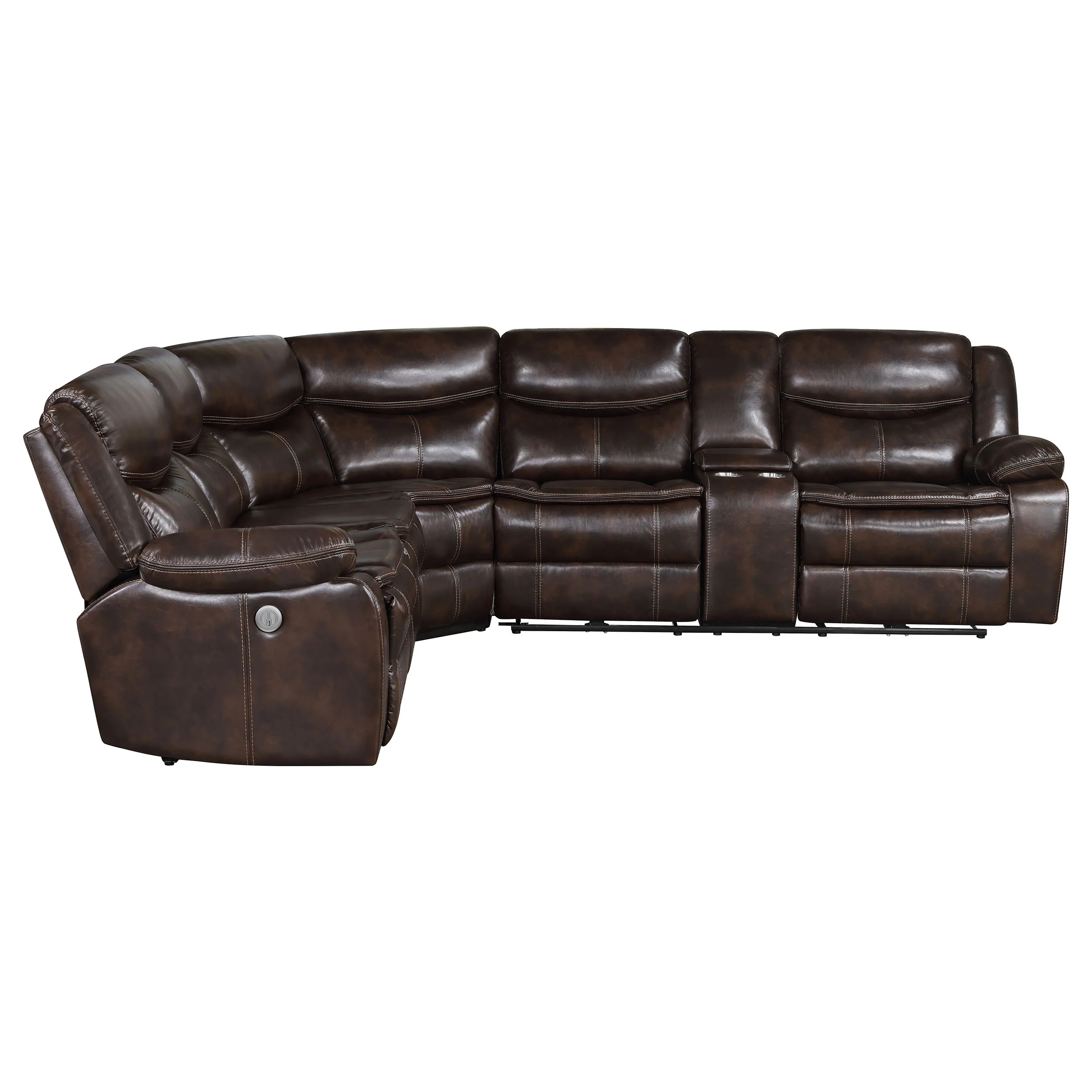 Sycamore Power Reclining Sectional Sofa - Image 7