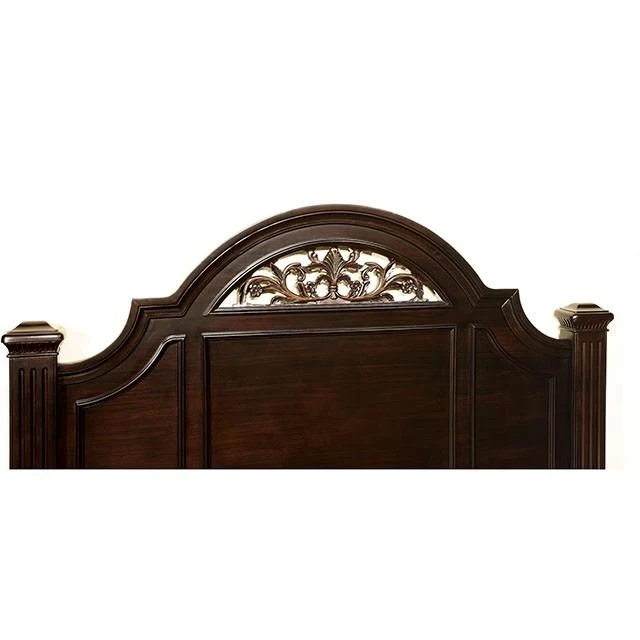Syracuse Dark Walnut E.King Bed - Image 3