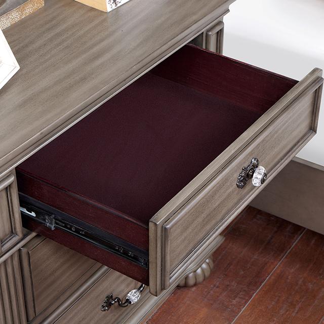 SYRACUSE Night Stand, Gray - Image 3
