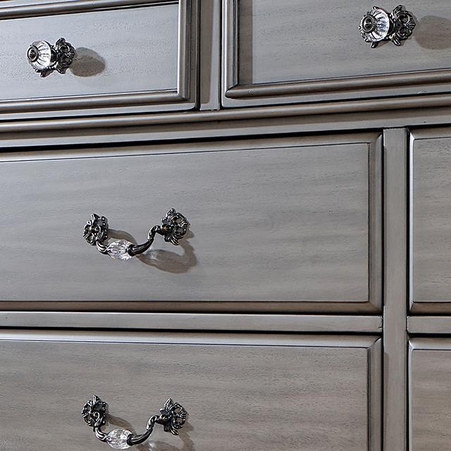 SYRACUSE Night Stand, Gray - Image 4