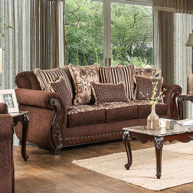 Tabitha Sofa Brown - Image 2