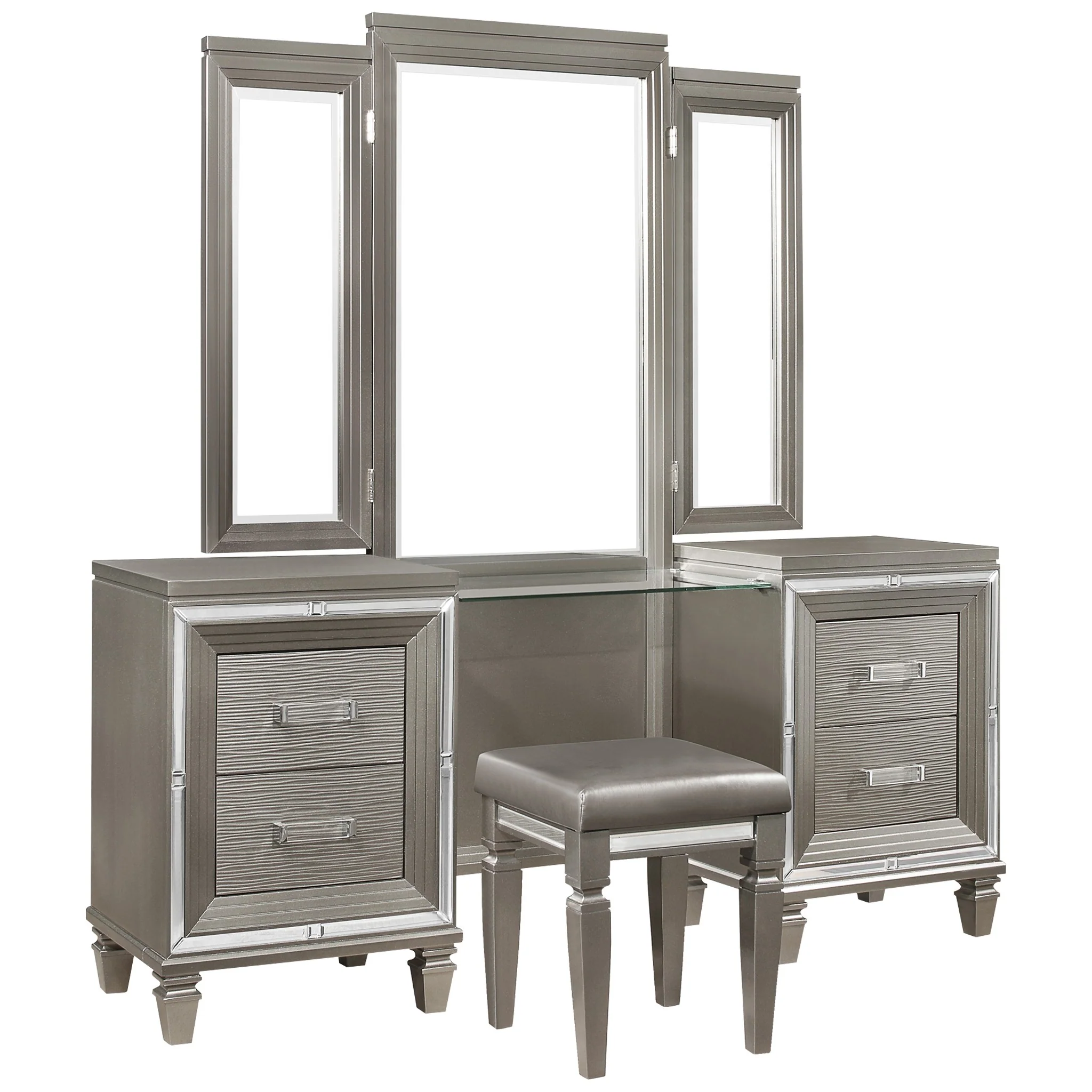Tamsin Dressing Table With Mirror - Image 4