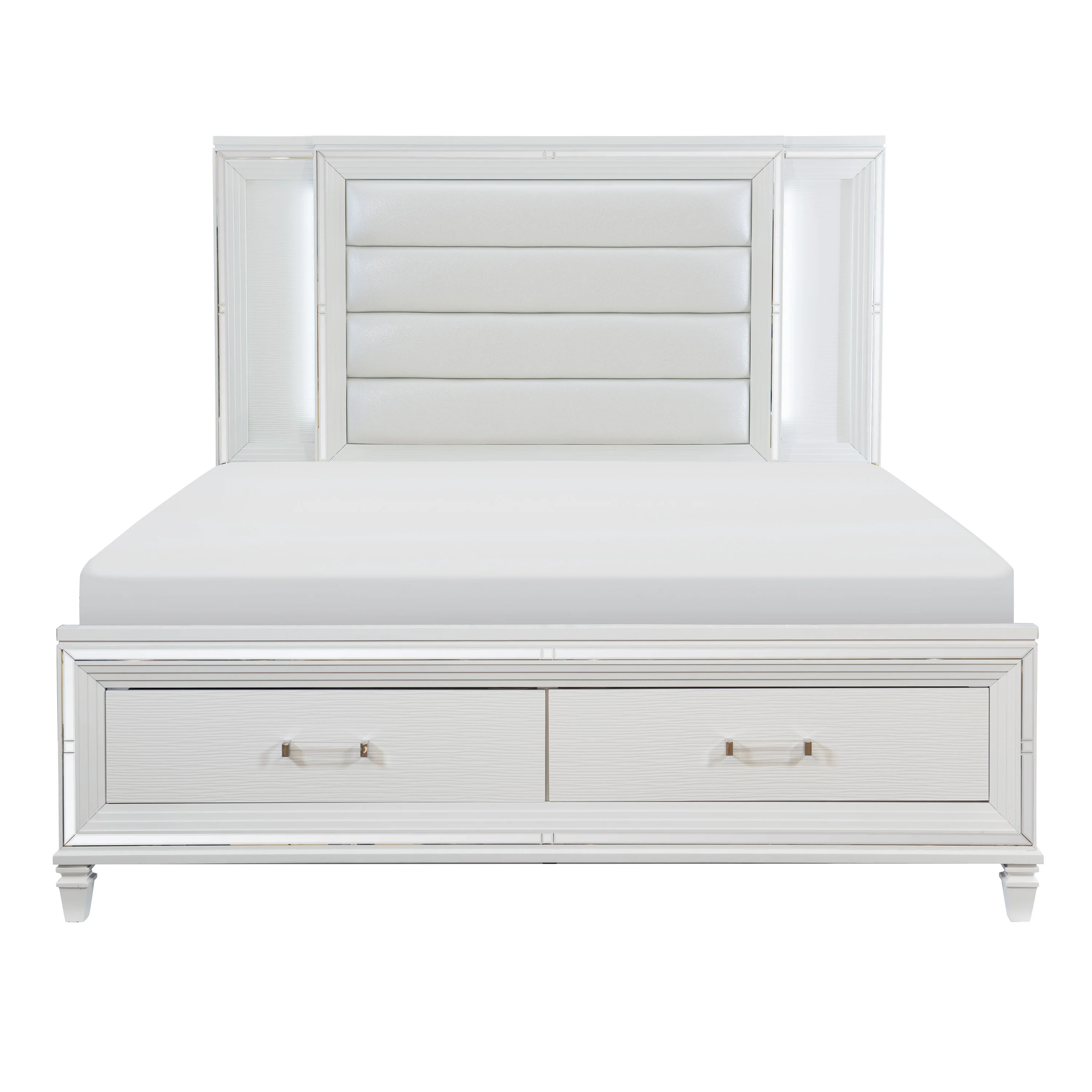 Tamsin Bed Set White & Gray - Image 5