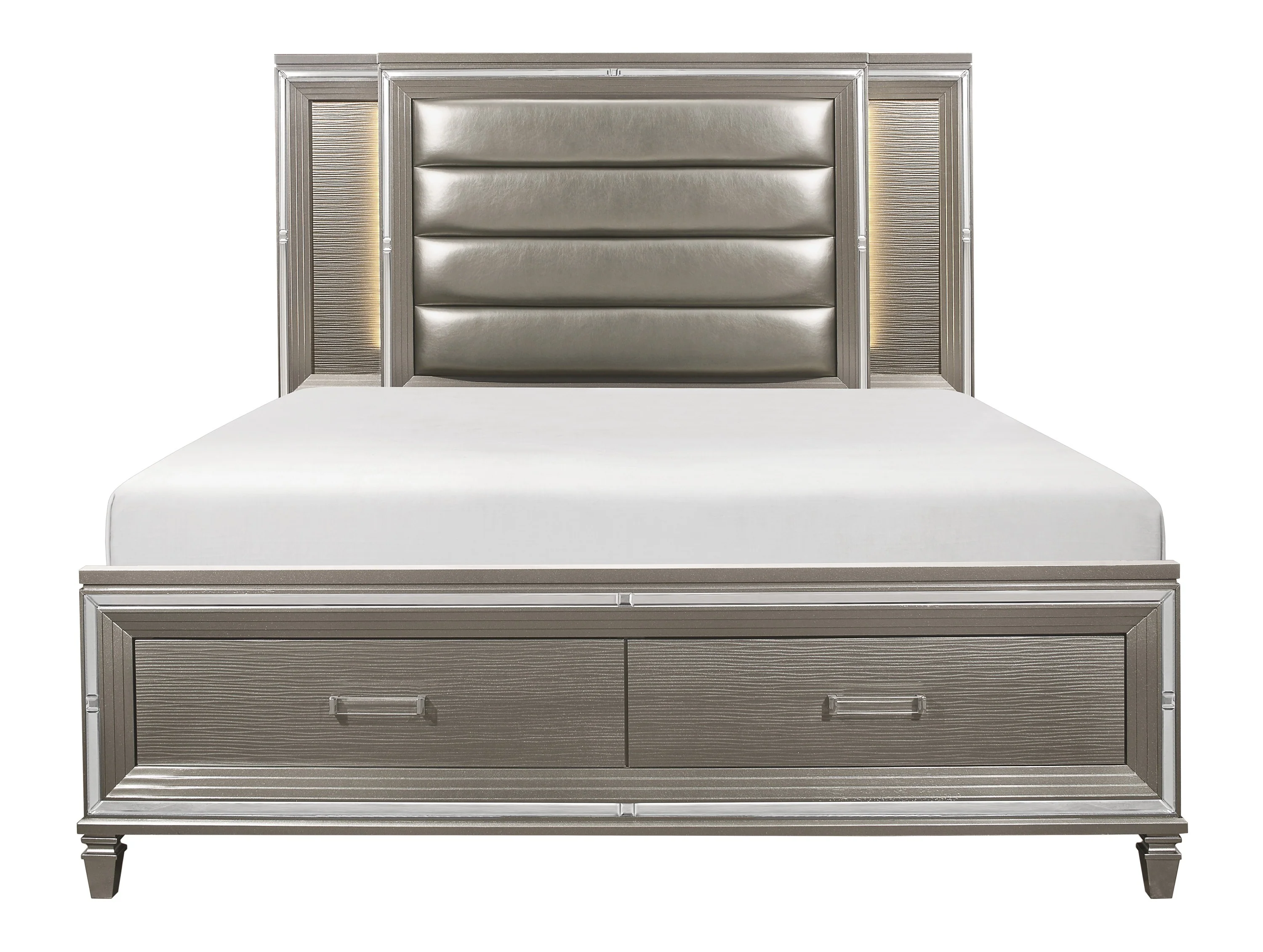 Tamsin Bed Set White & Gray - Image 9