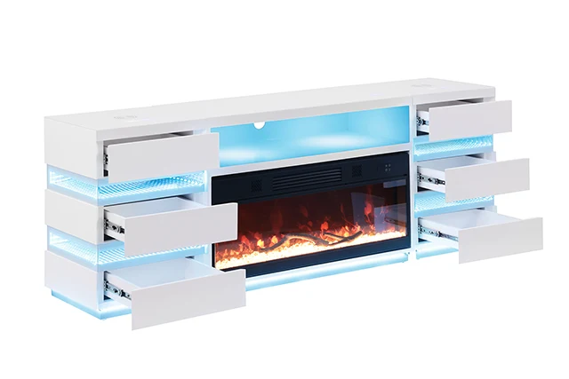 Terni TV Stand w/ Fireplace - Image 4
