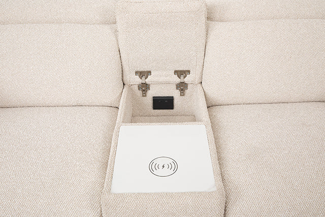Thaddea Power Loveseat - Image 3