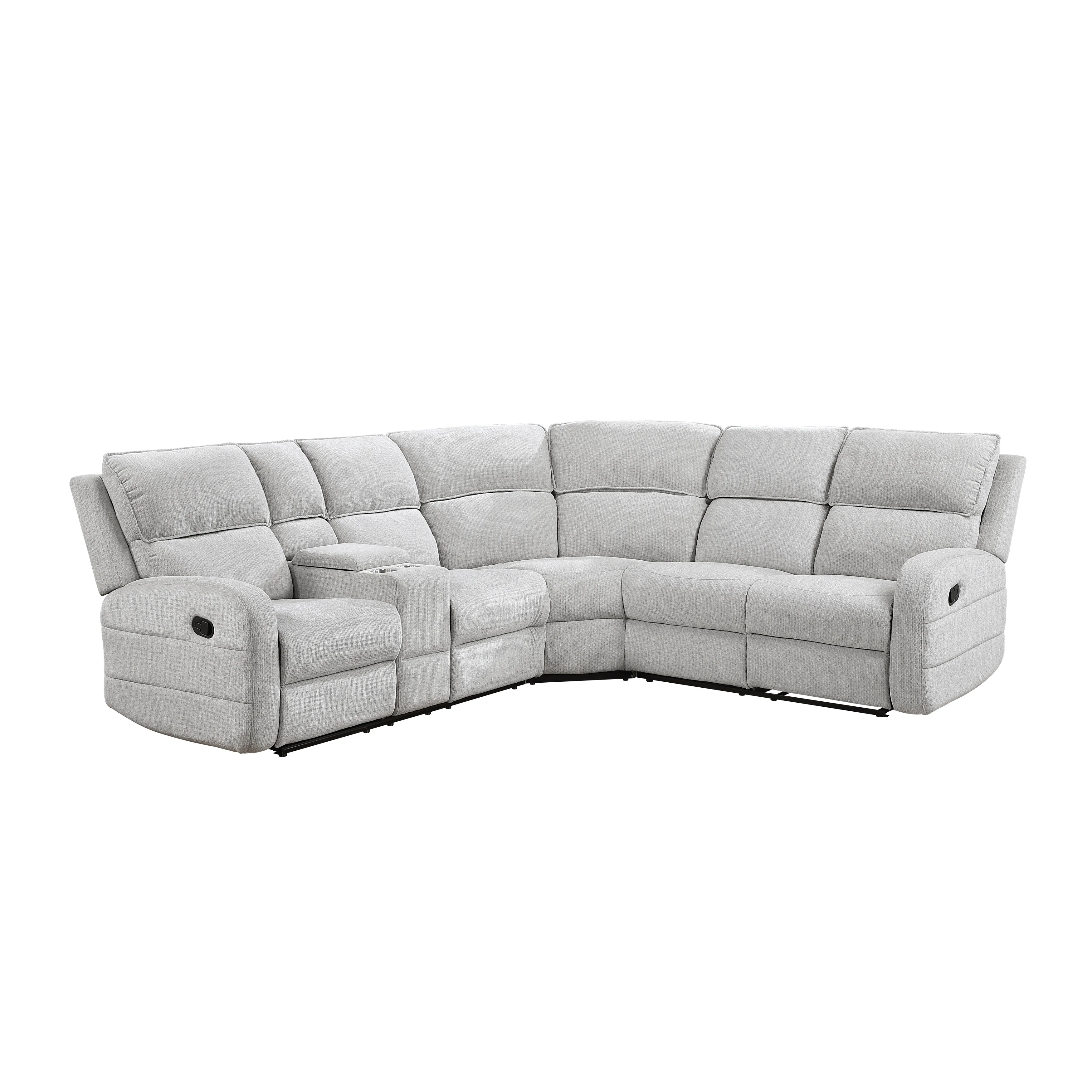 Thorne 3-piece Reclining Sectional With Left Console