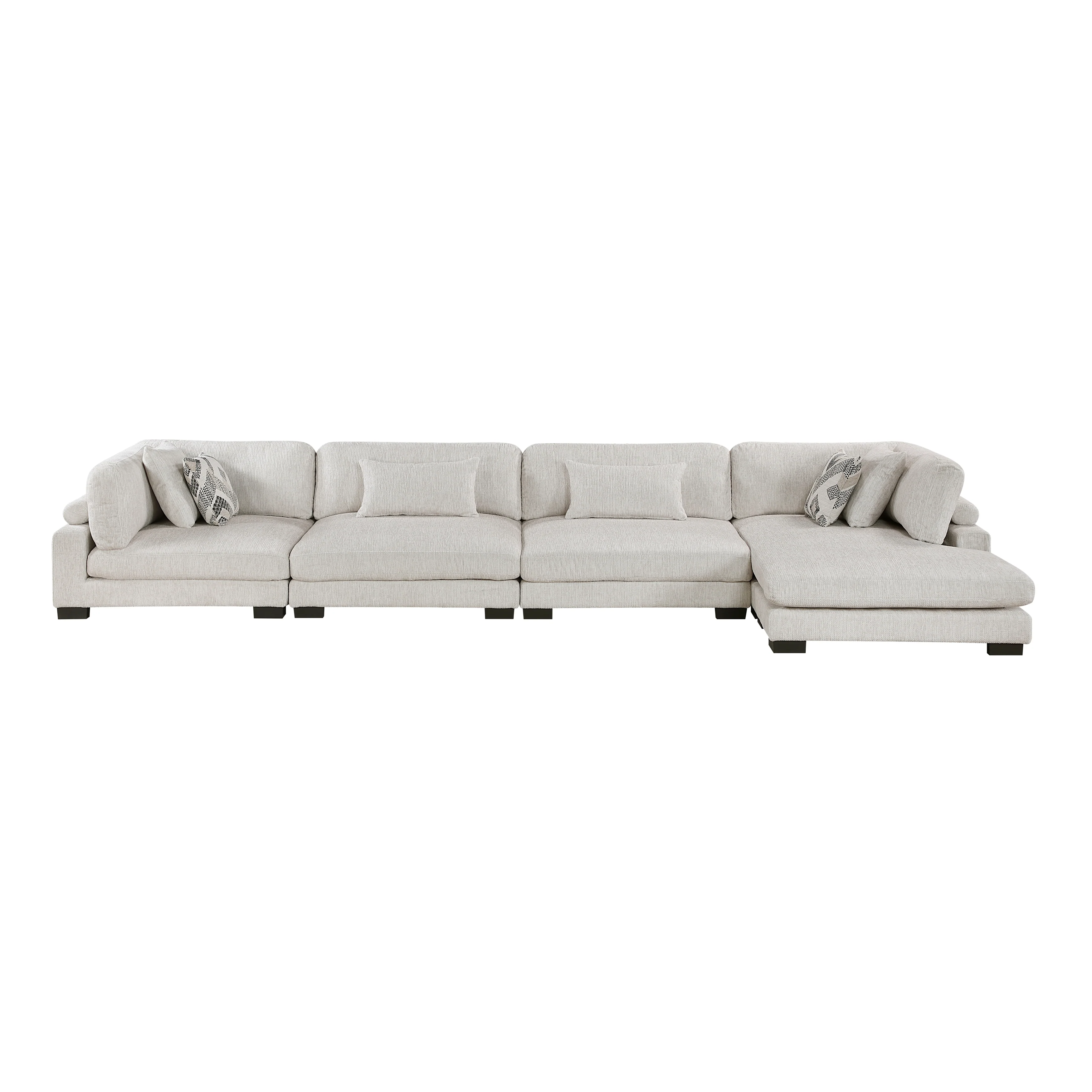 Tinley 4-piece Modular Sectional With Chaise - Image 9
