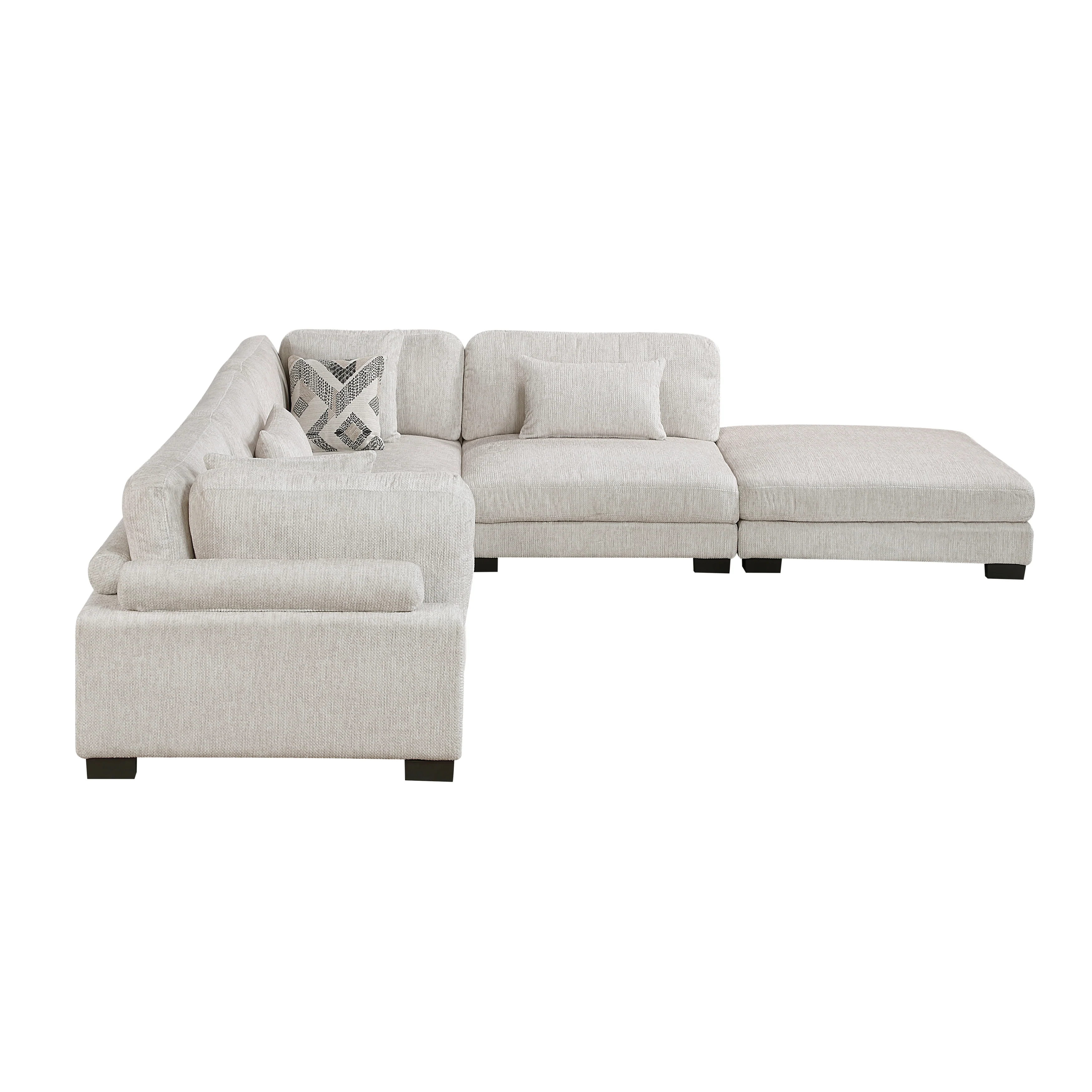 Tinley 5-piece Modular Sectional With Ottoman - Image 14