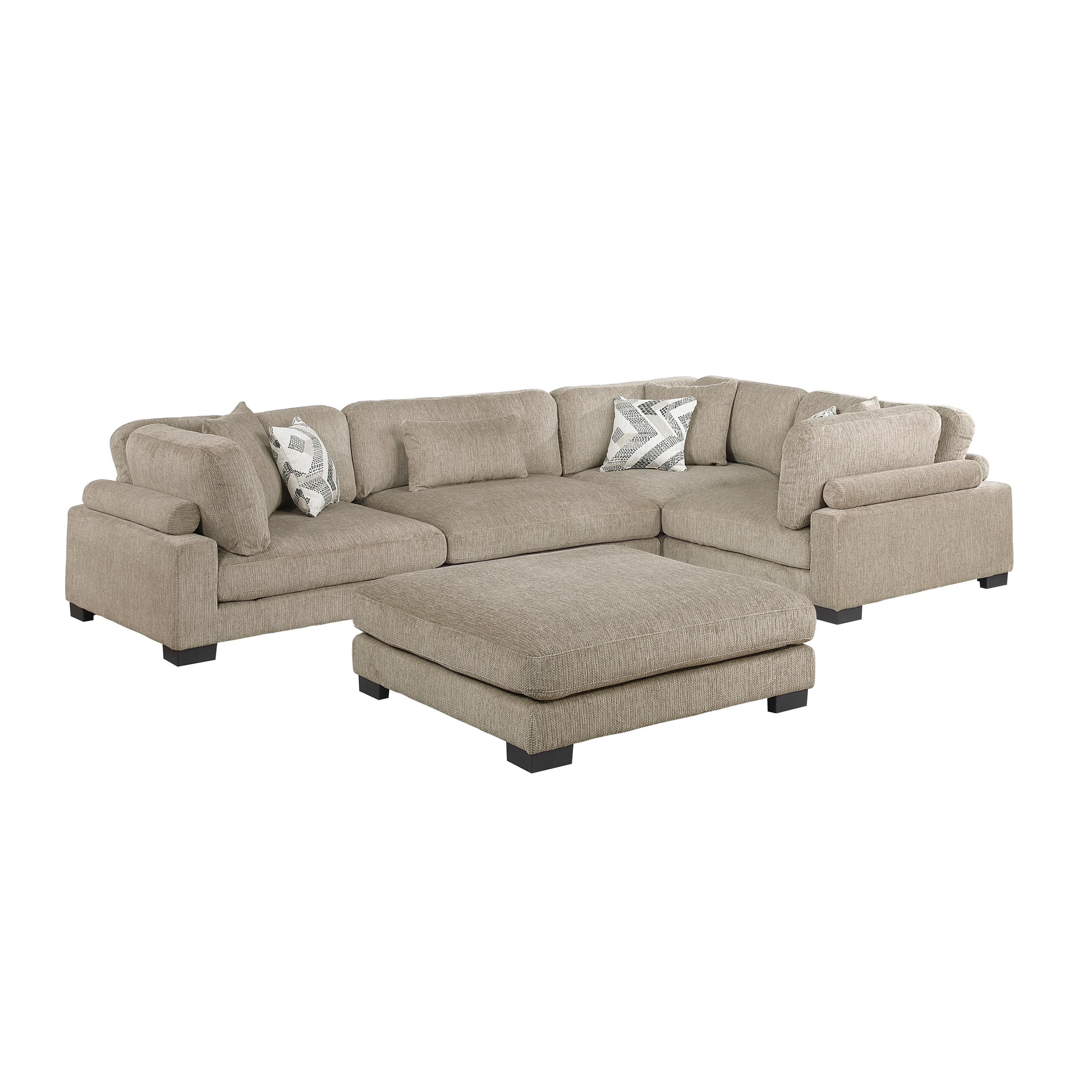 Tinley 5-piece Modular Sectional With Ottoman - Image 20