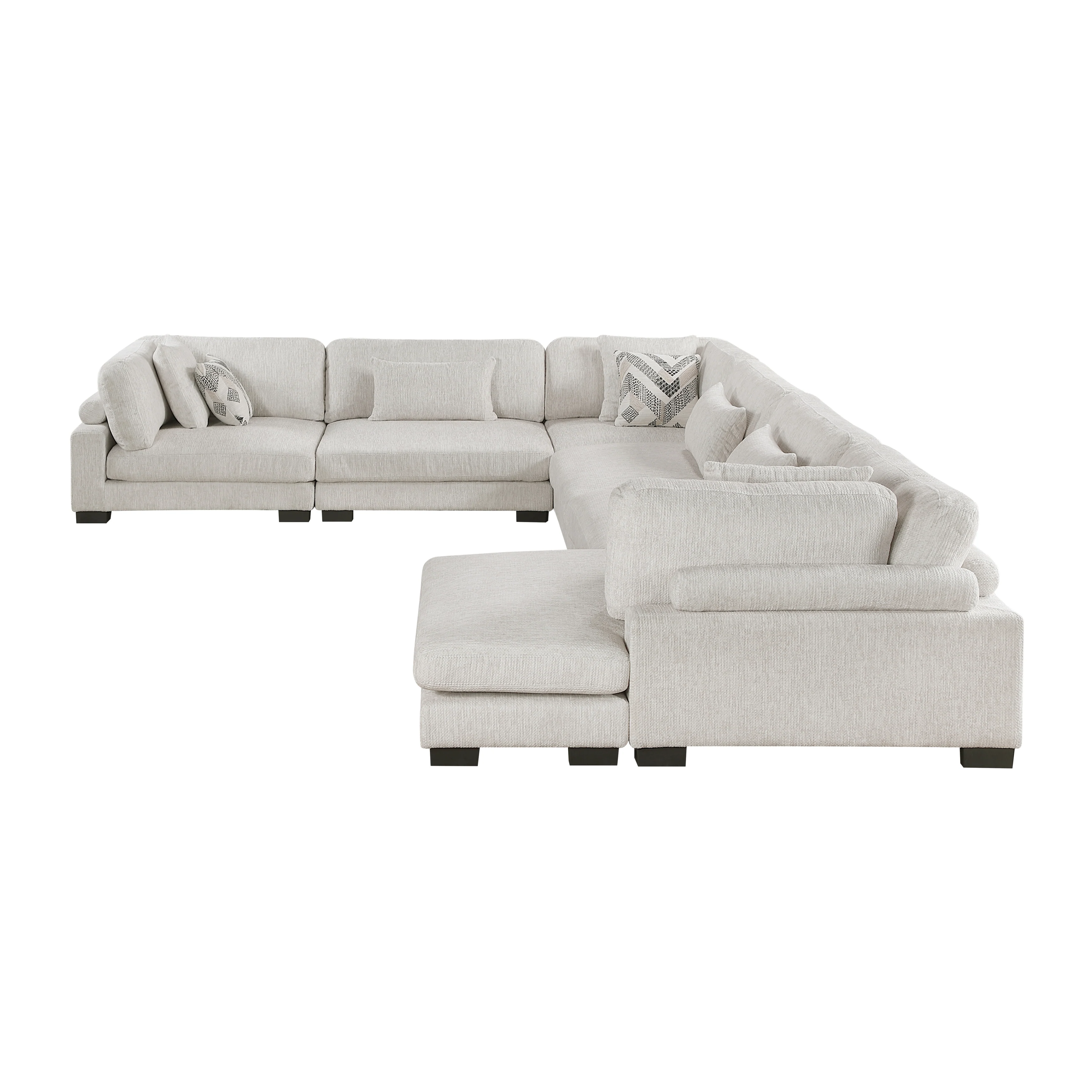 Tinley 6-piece Modular Sectional With Chaise - Image 5