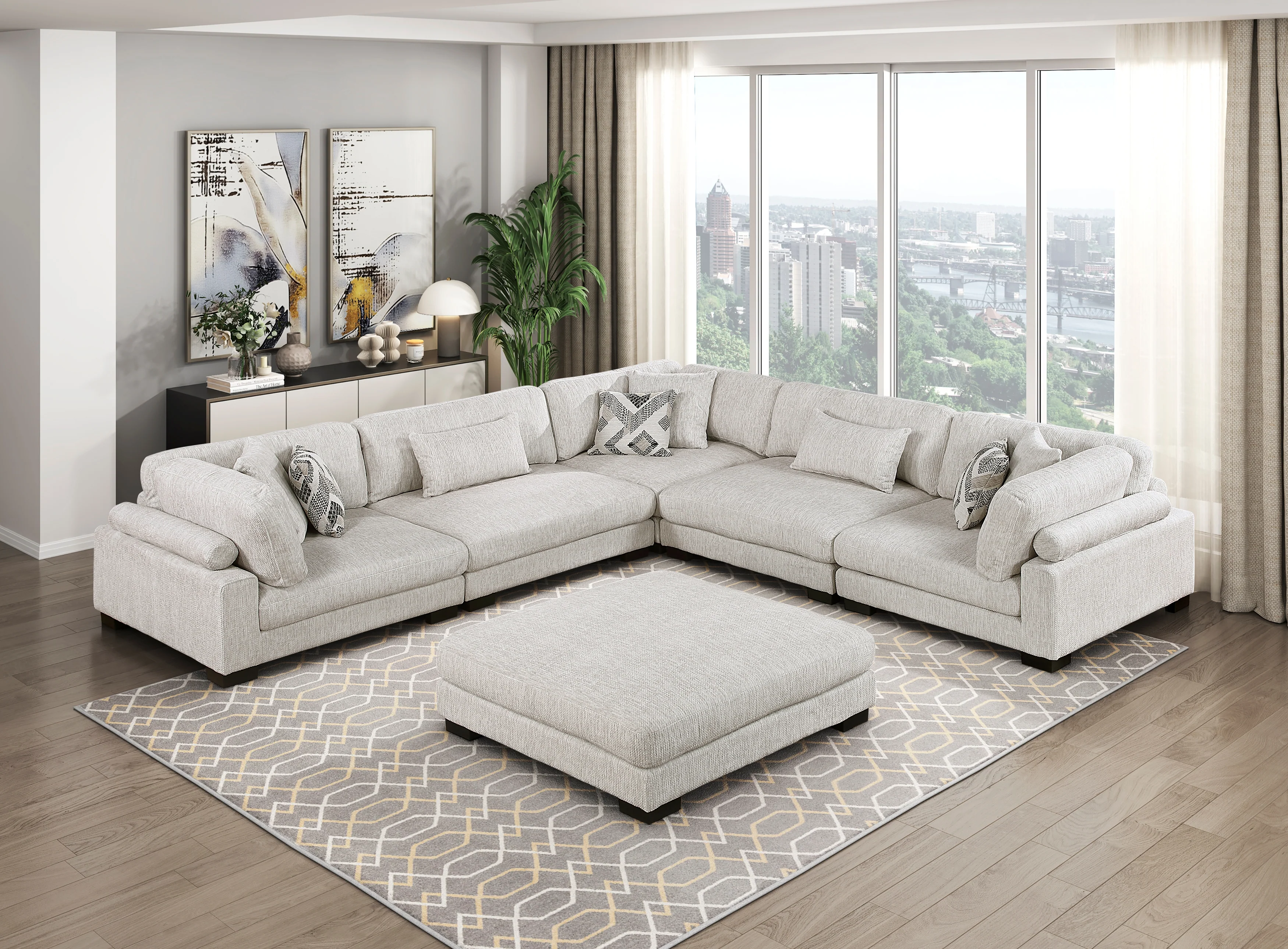 Tinley Ottoman - Image 5