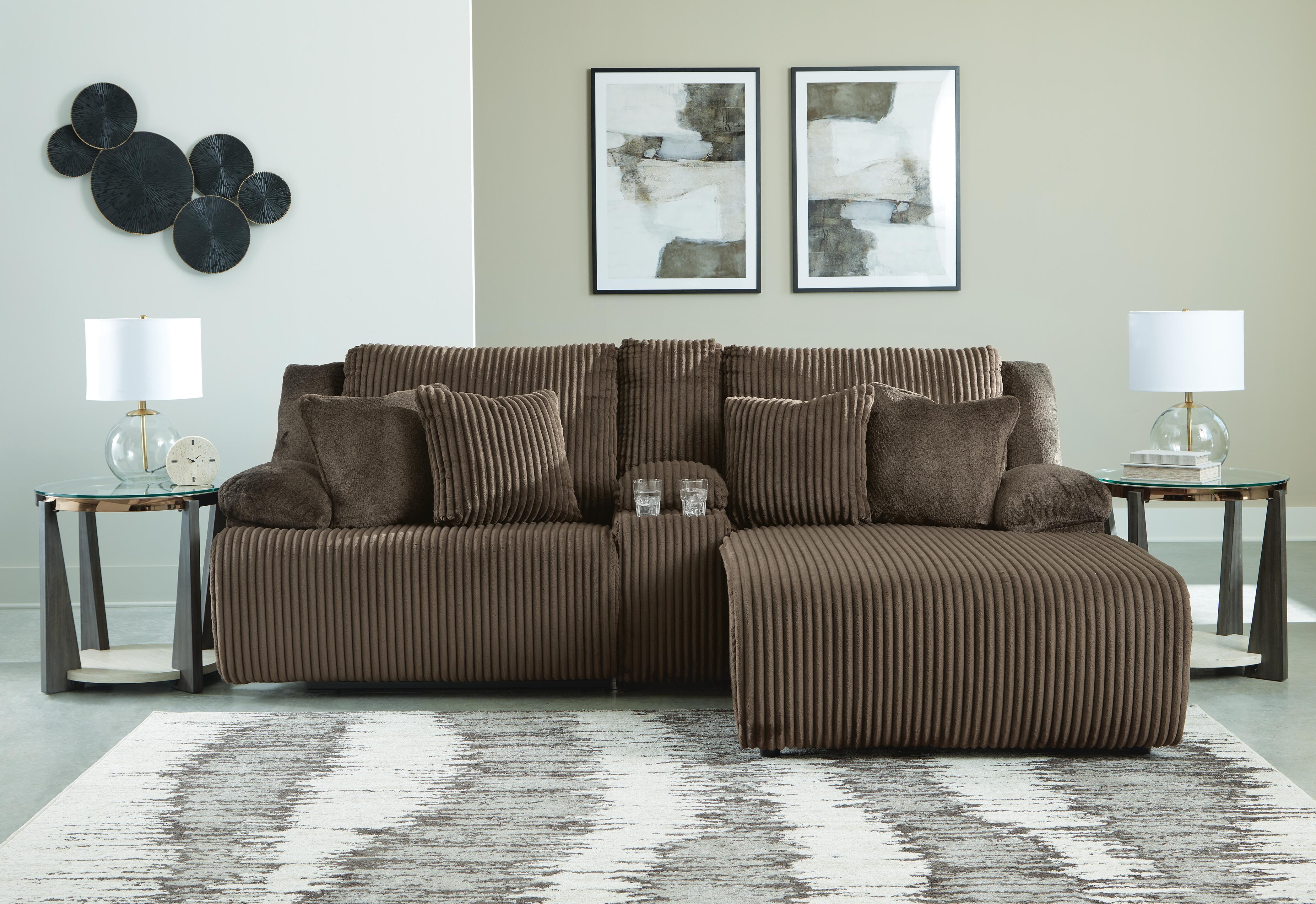 Top Tier Reclining Sectional Sofa with Chaise - Image 79