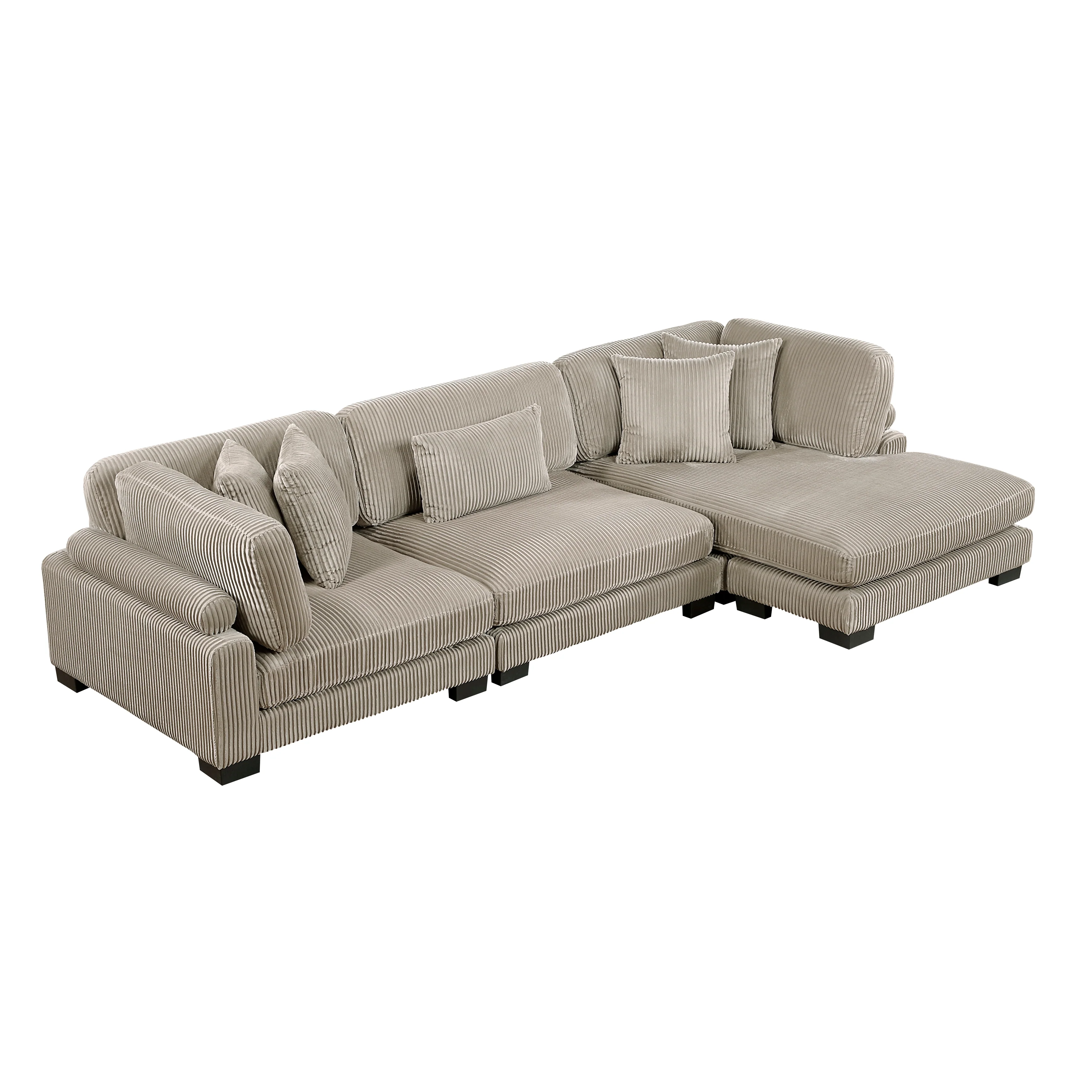 Traverse 3-piece Modular Sectional With Reversible Chaise - Image 11