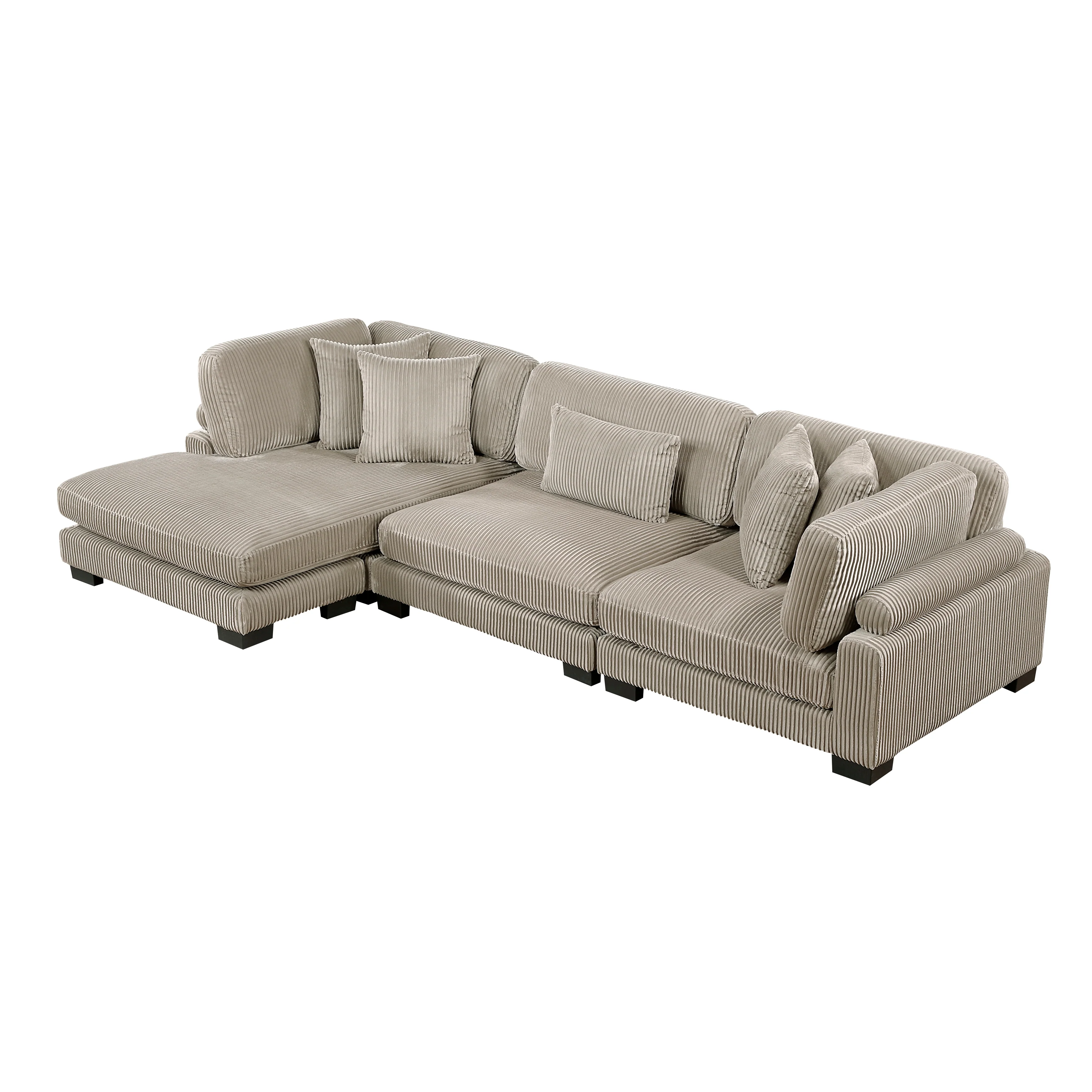 Traverse 3-piece Modular Sectional With Reversible Chaise - Image 12