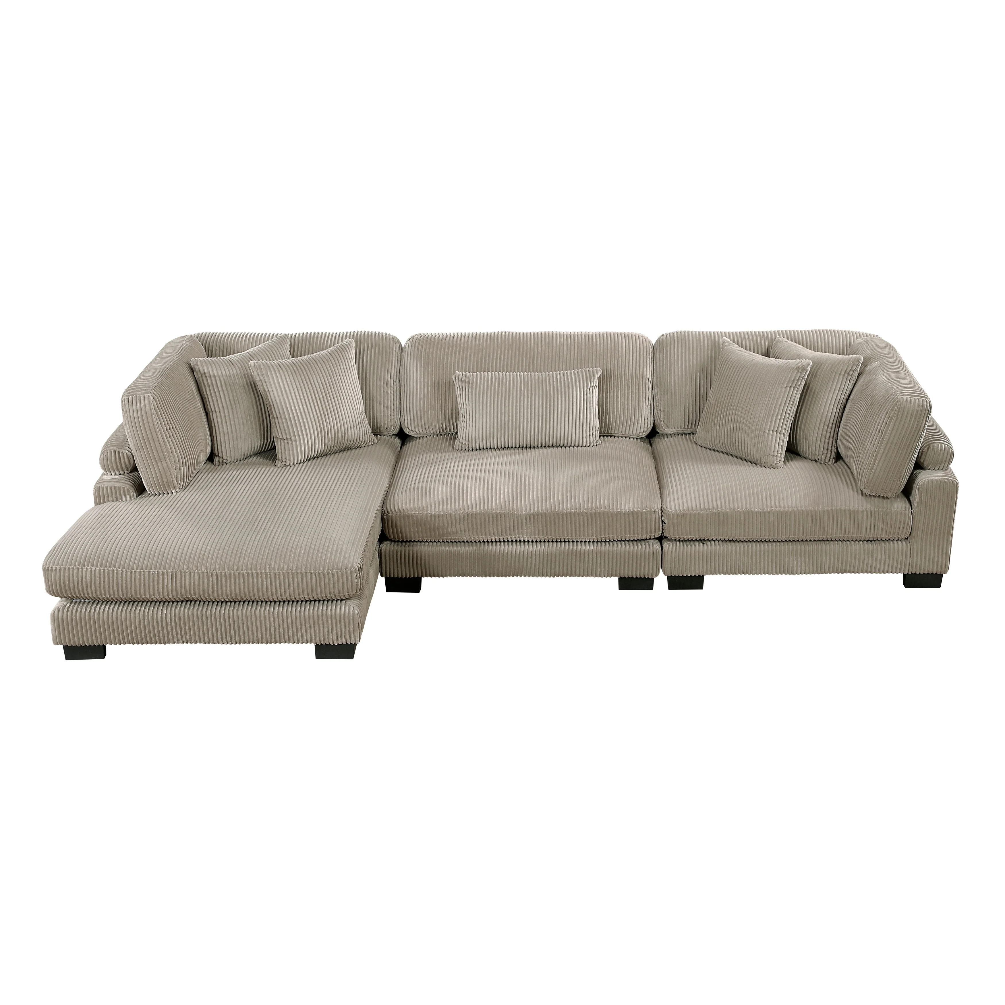 Traverse 3-piece Modular Sectional With Reversible Chaise - Image 14