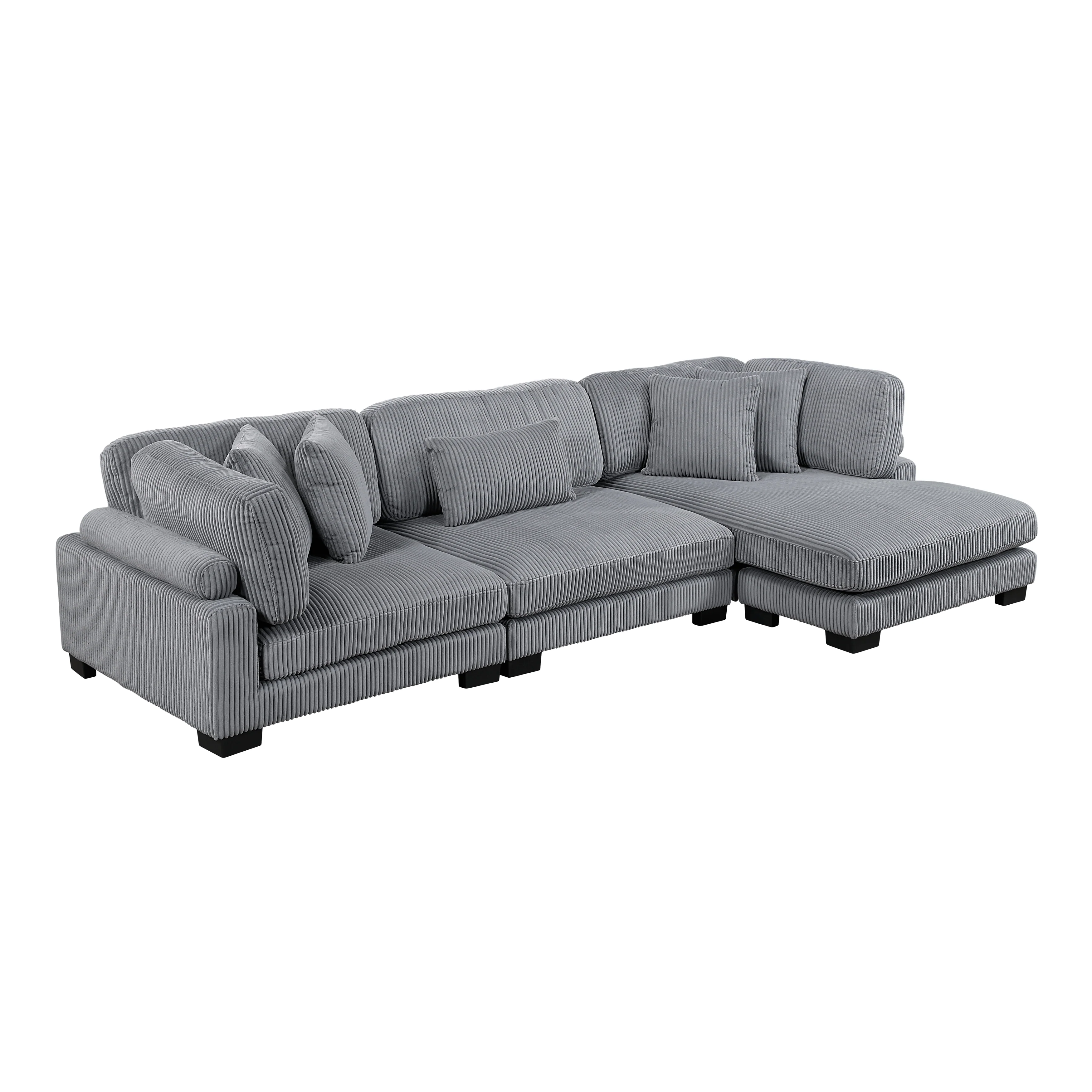 Traverse 3-piece Modular Sectional With Reversible Chaise - Image 16
