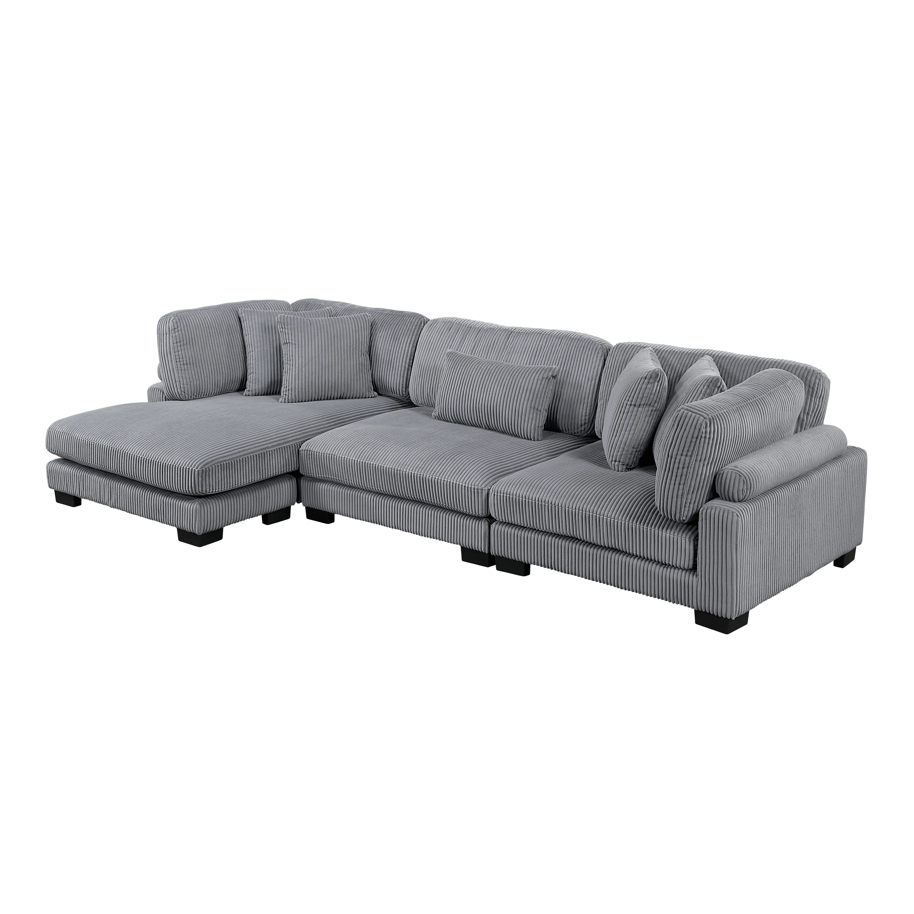 Traverse 3-piece Modular Sectional With Reversible Chaise - Image 17