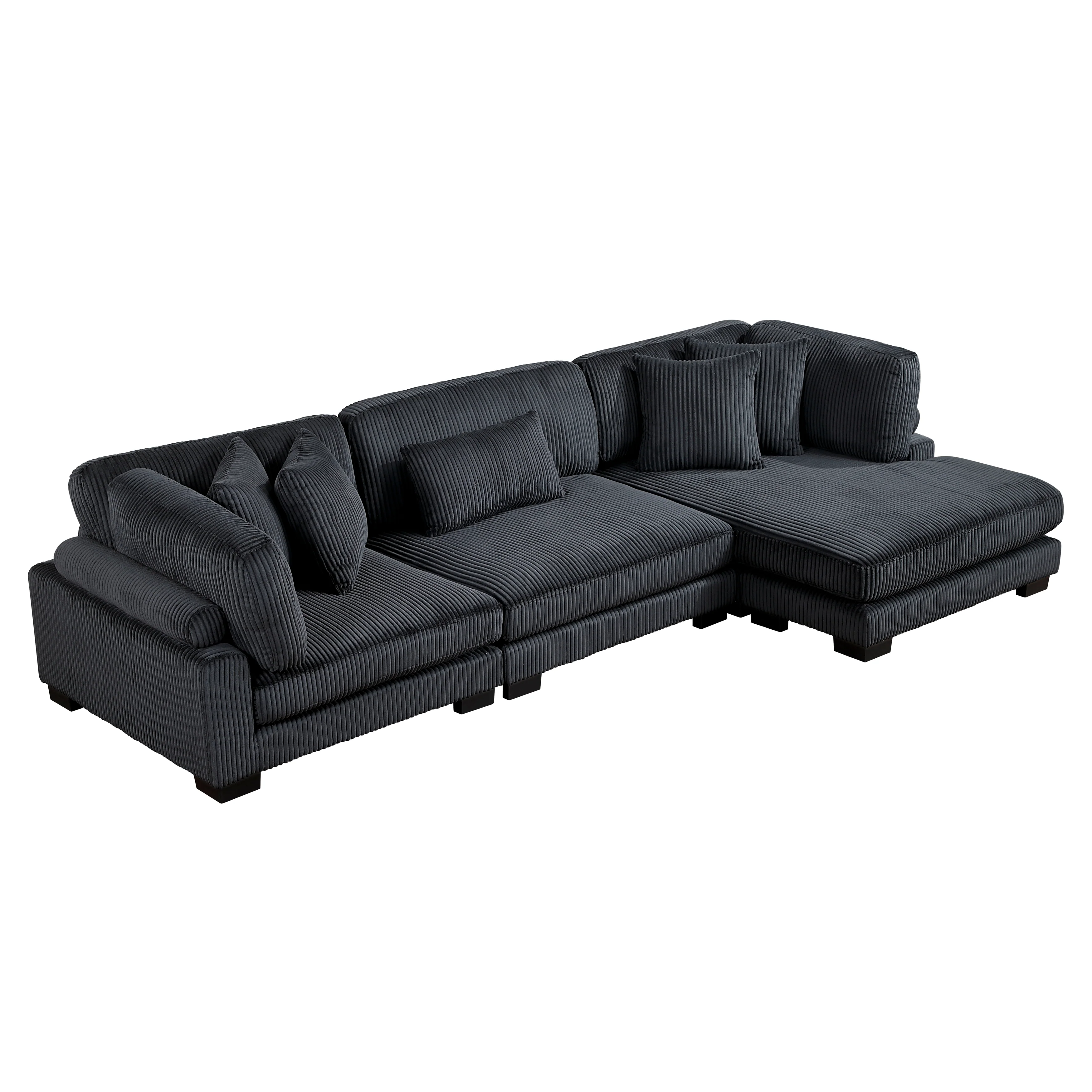 Traverse 3-piece Modular Sectional With Reversible Chaise - Image 7