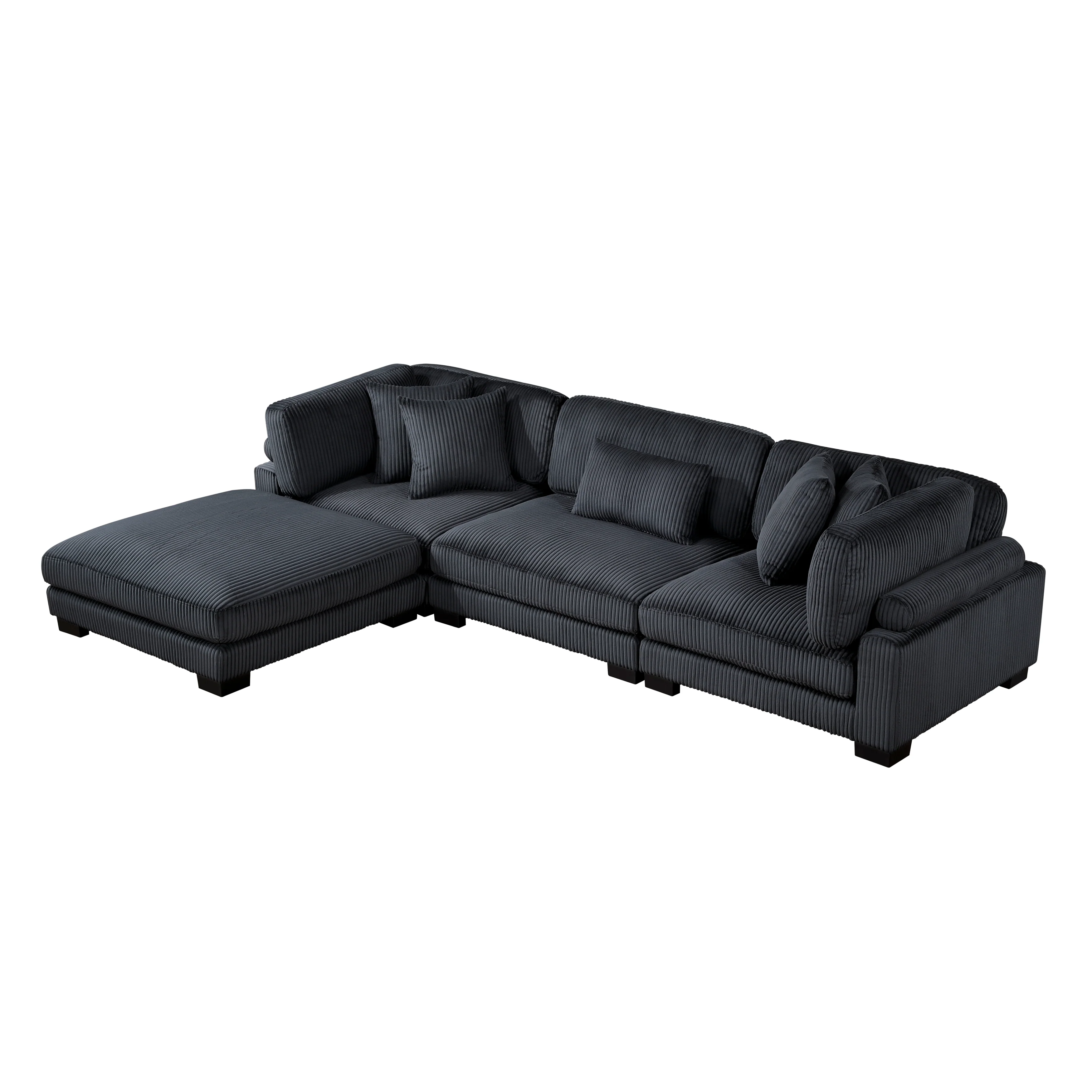 Traverse 4-piece Modular Sectional With Ottoman - Image 31