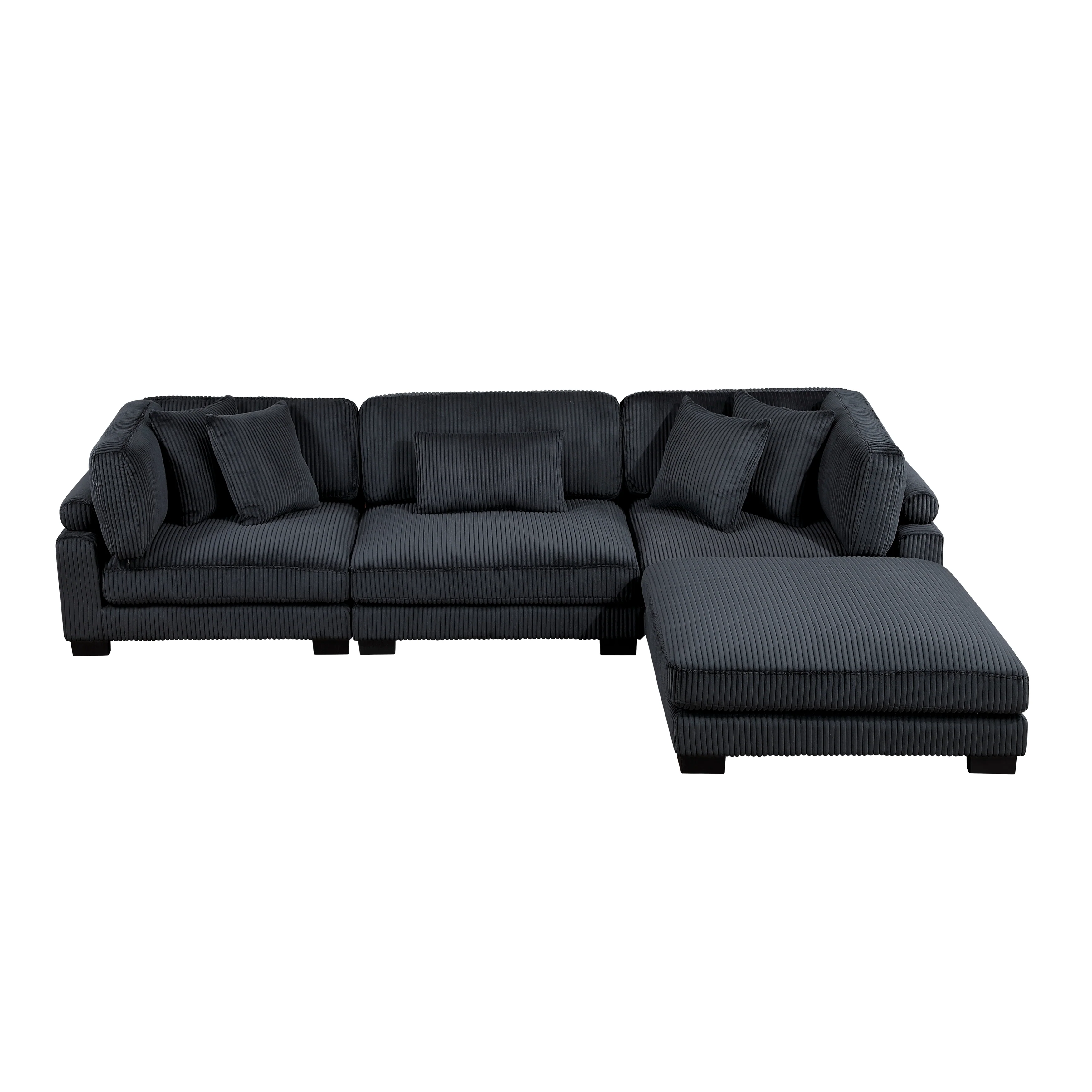 Traverse 4-piece Modular Sectional With Ottoman - Image 32