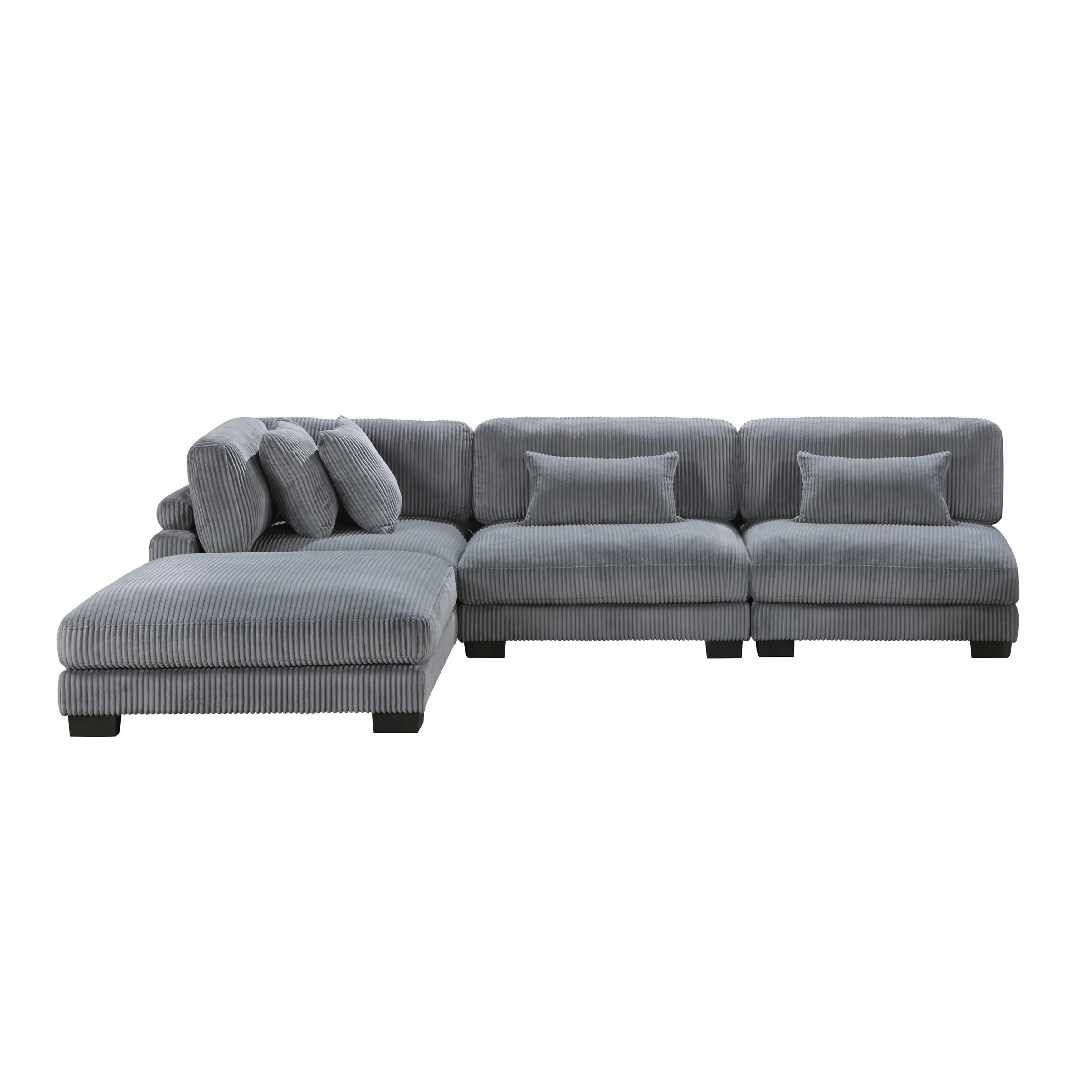 Traverse 4-piece Modular Sectional With Ottoman - Image 39