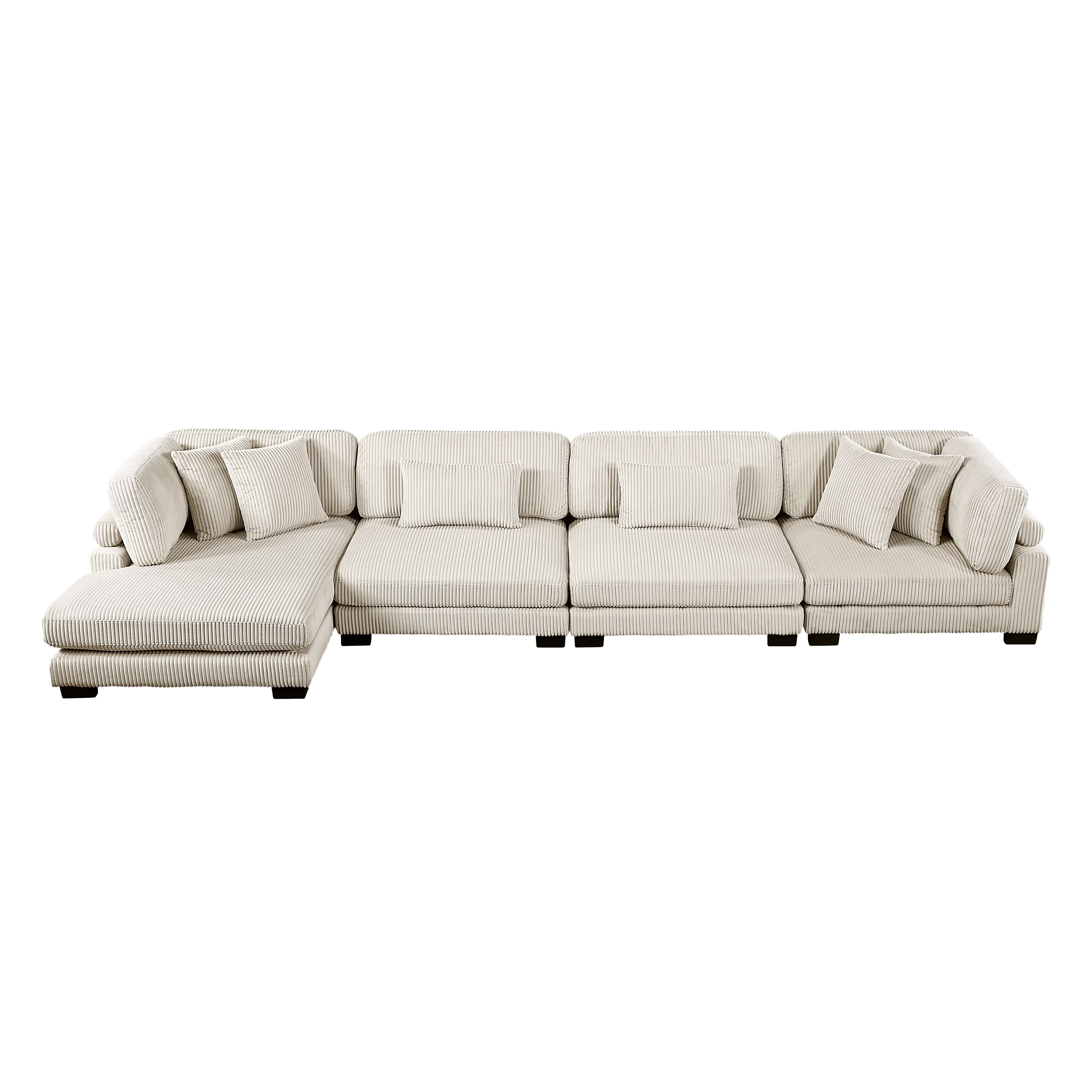Traverse 4-piece Modular Sectional With Reversible Chaise - Image 15