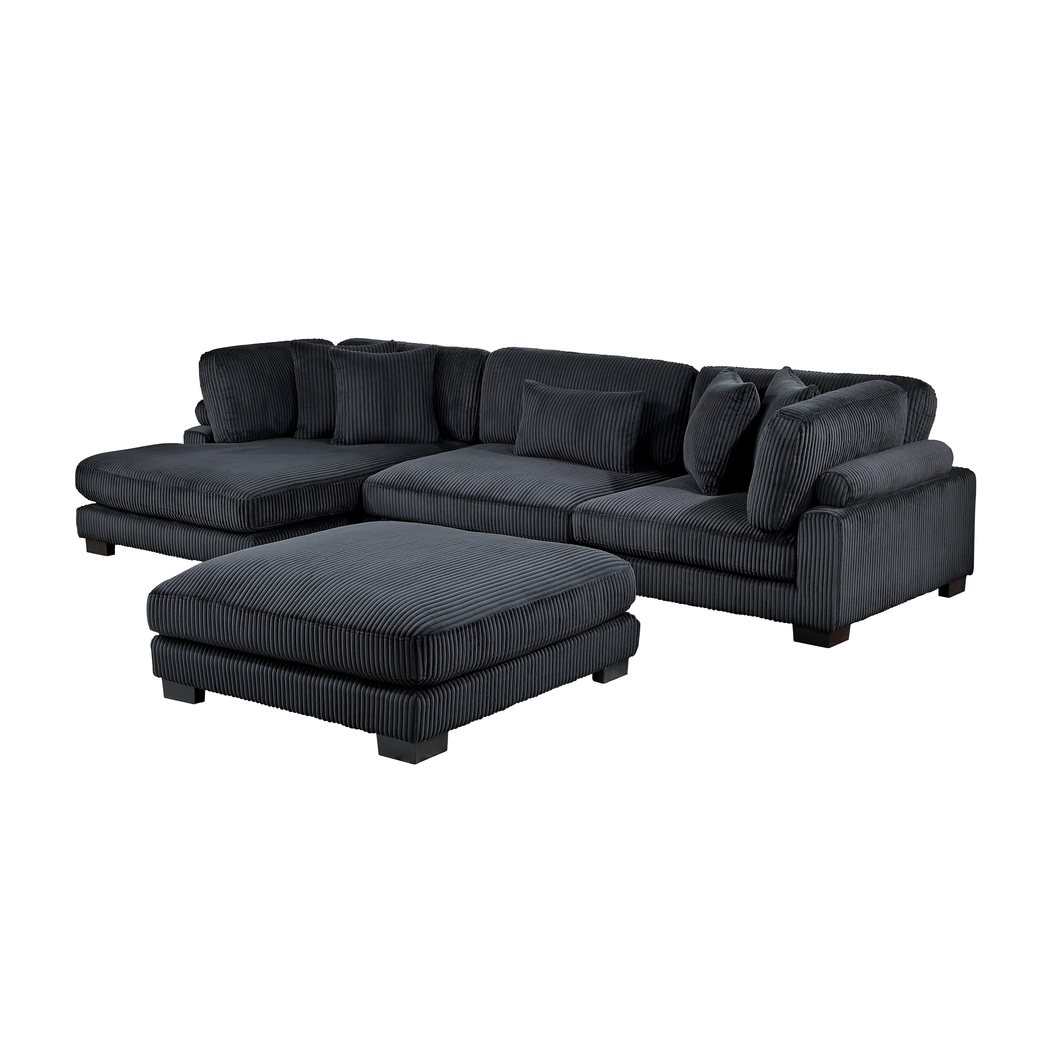 Traverse 4-piece Modular Sectional With Reversible Chaise And Ottoman - Image 18
