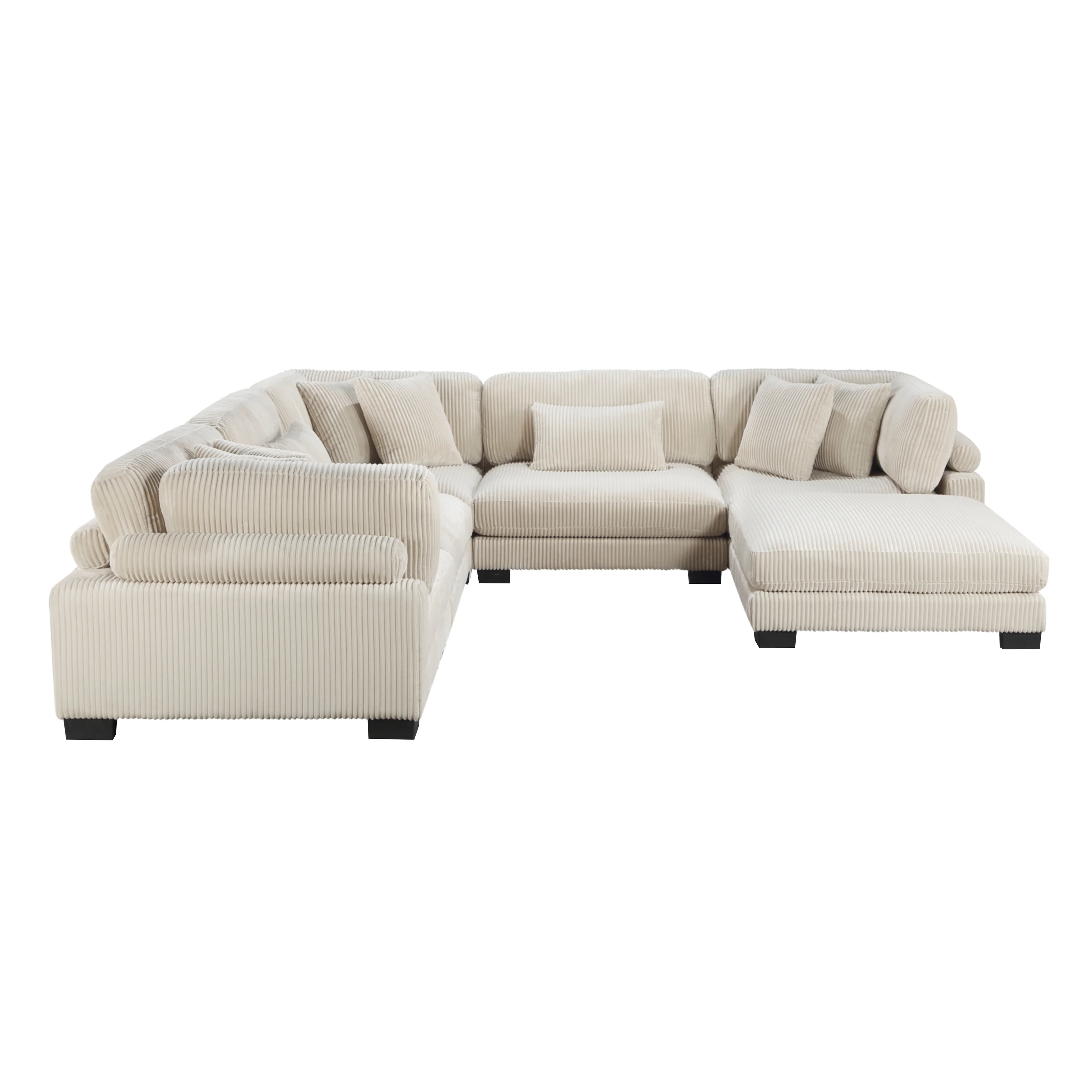 Traverse 6-piece Modular Sectional With Ottoman - Image 16