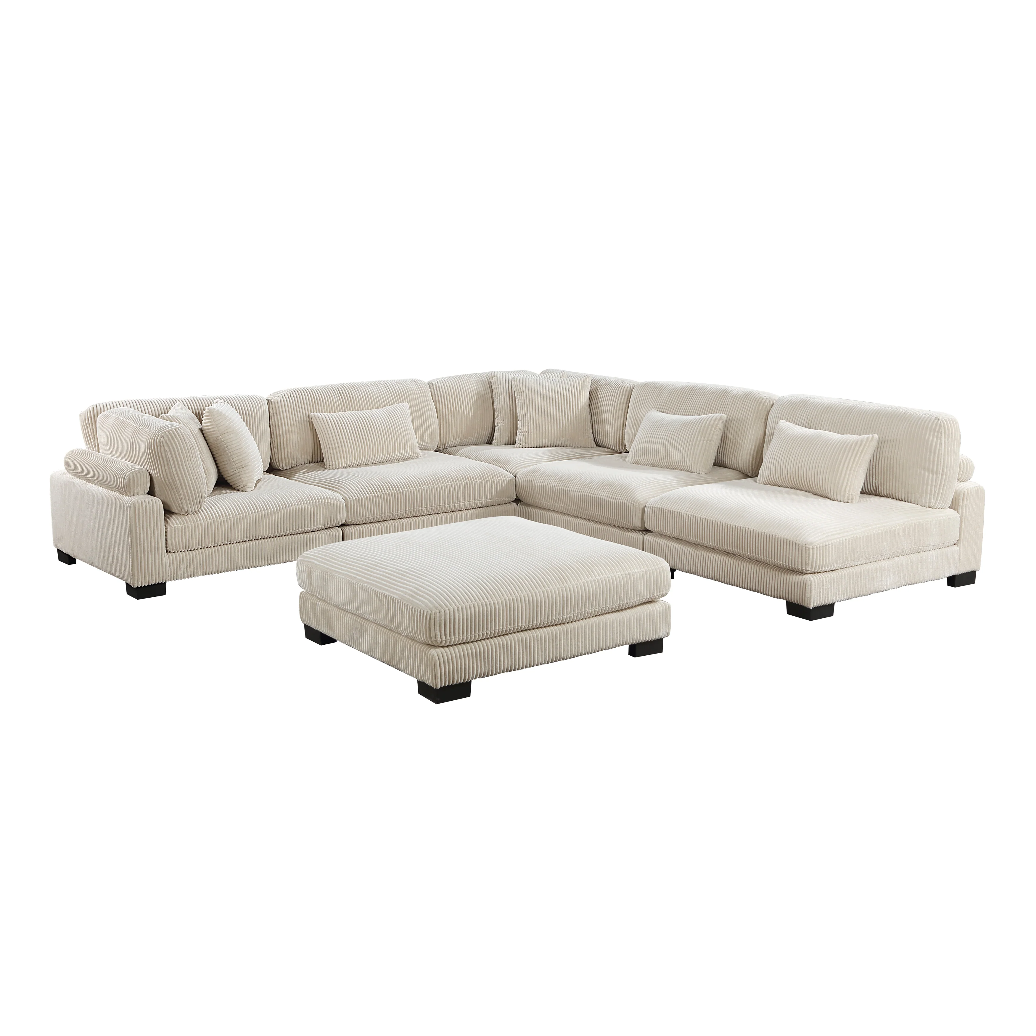 Traverse 6-piece Modular Sectional With Ottoman - Image 18