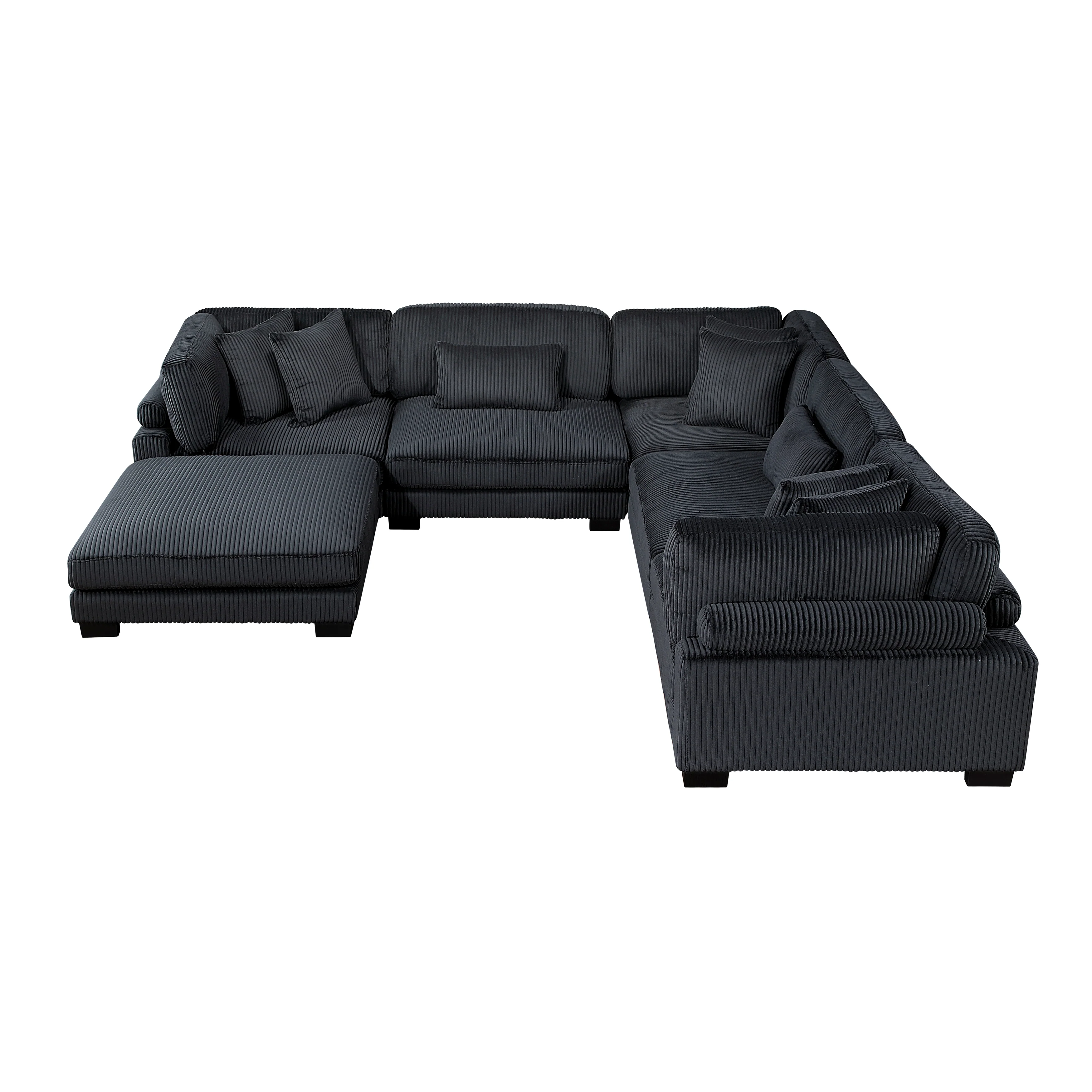 Traverse 6-piece Modular Sectional With Ottoman - Image 22