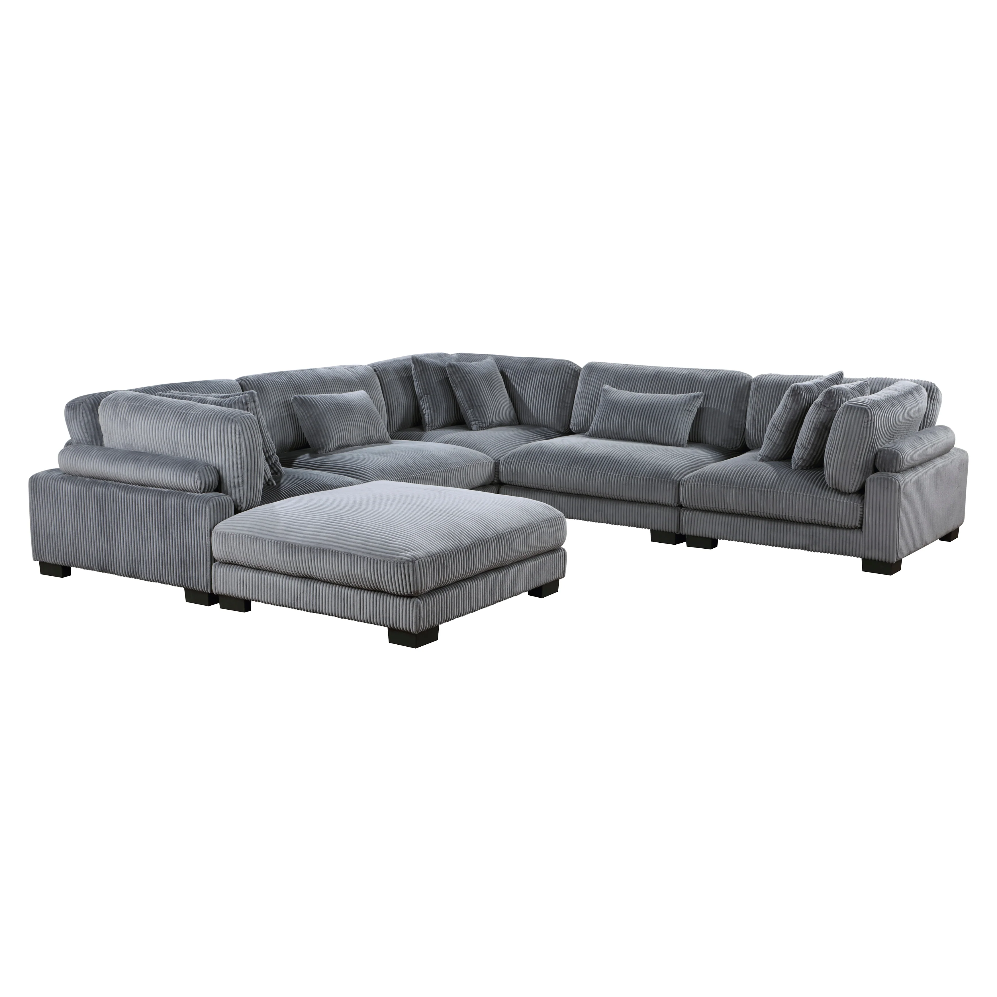 Traverse 6-piece Modular Sectional With Ottoman - Image 34