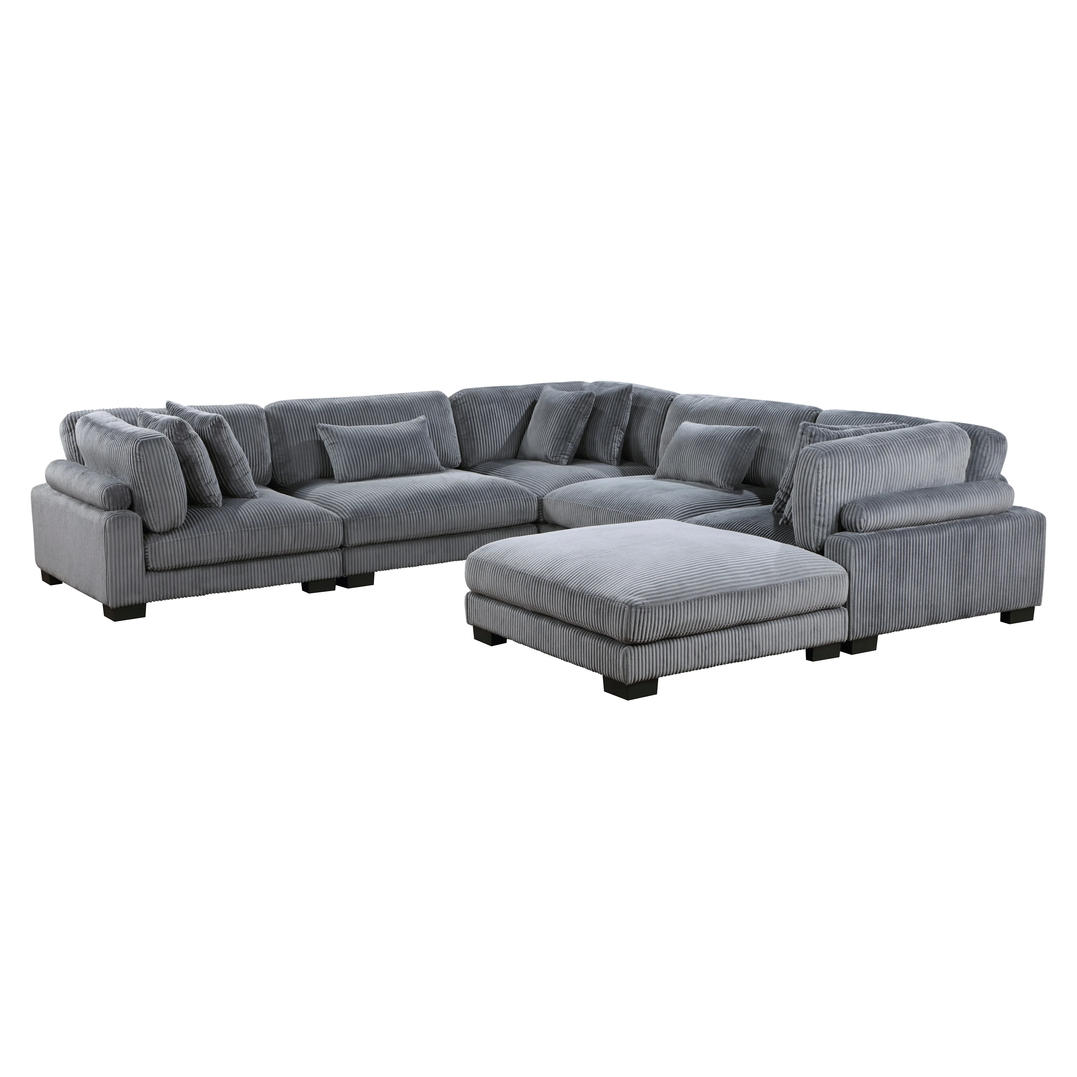 Traverse 6-piece Modular Sectional With Ottoman - Image 35