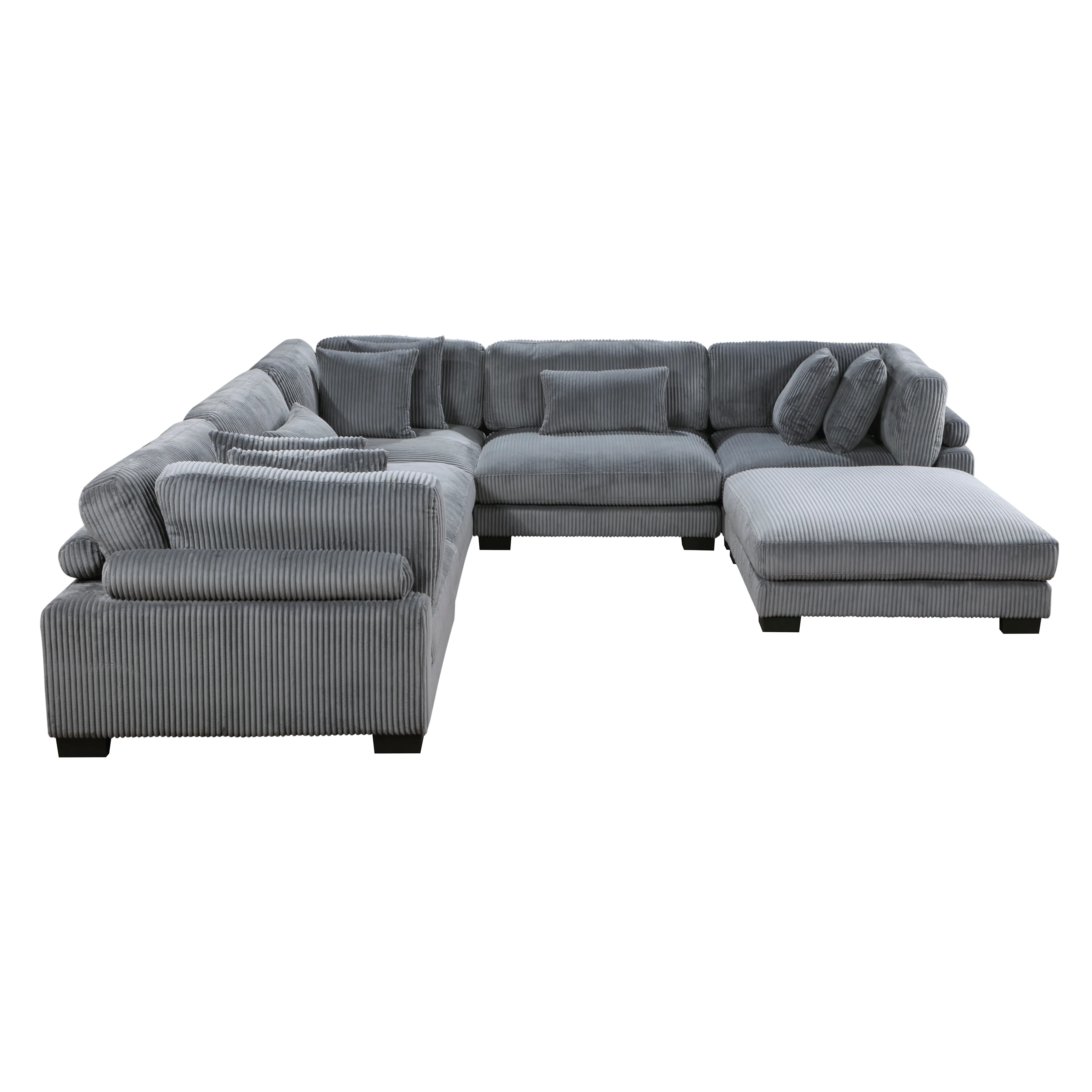 Traverse 6-piece Modular Sectional With Ottoman - Image 37