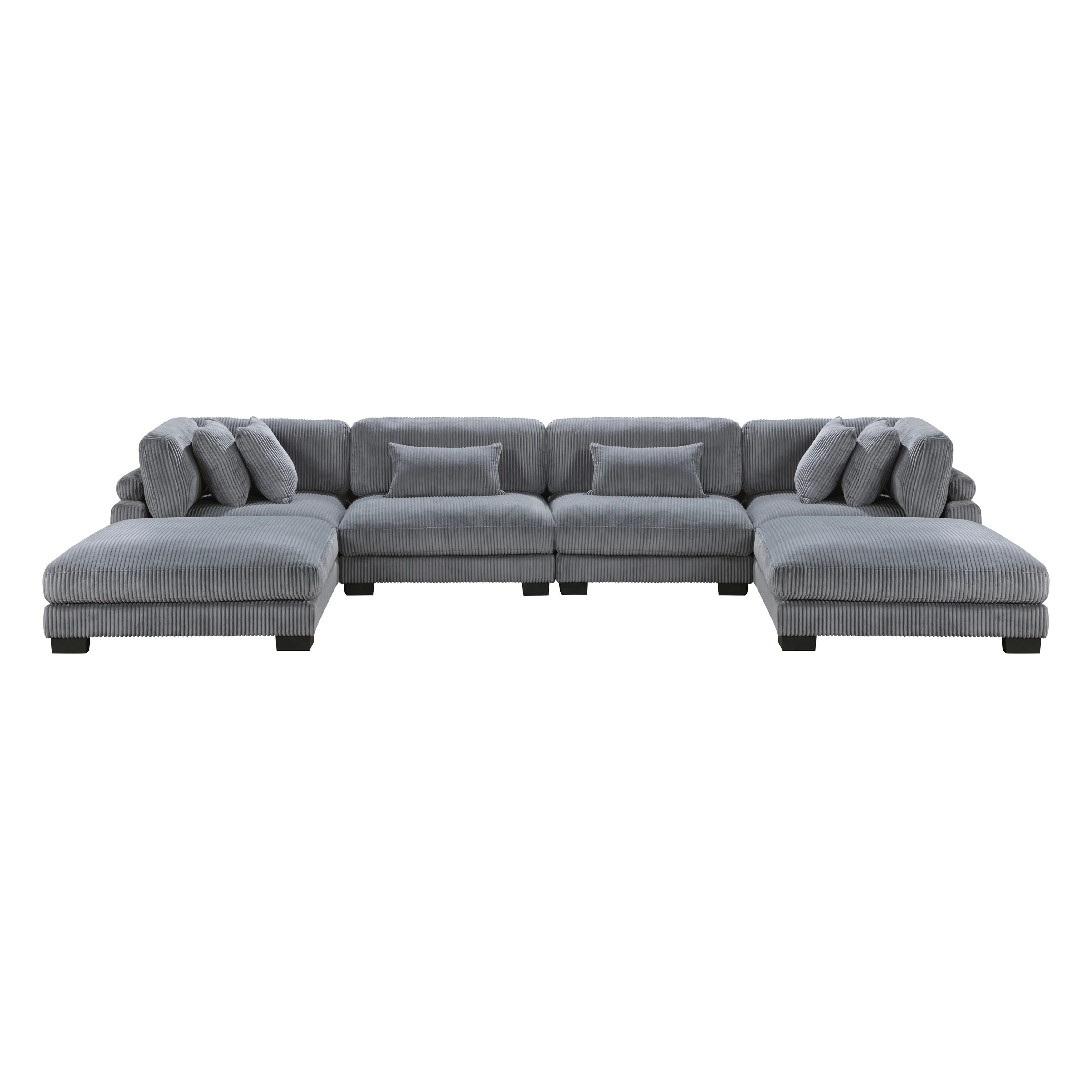 Traverse 6-piece Modular Sectional With Ottomans - Image 20