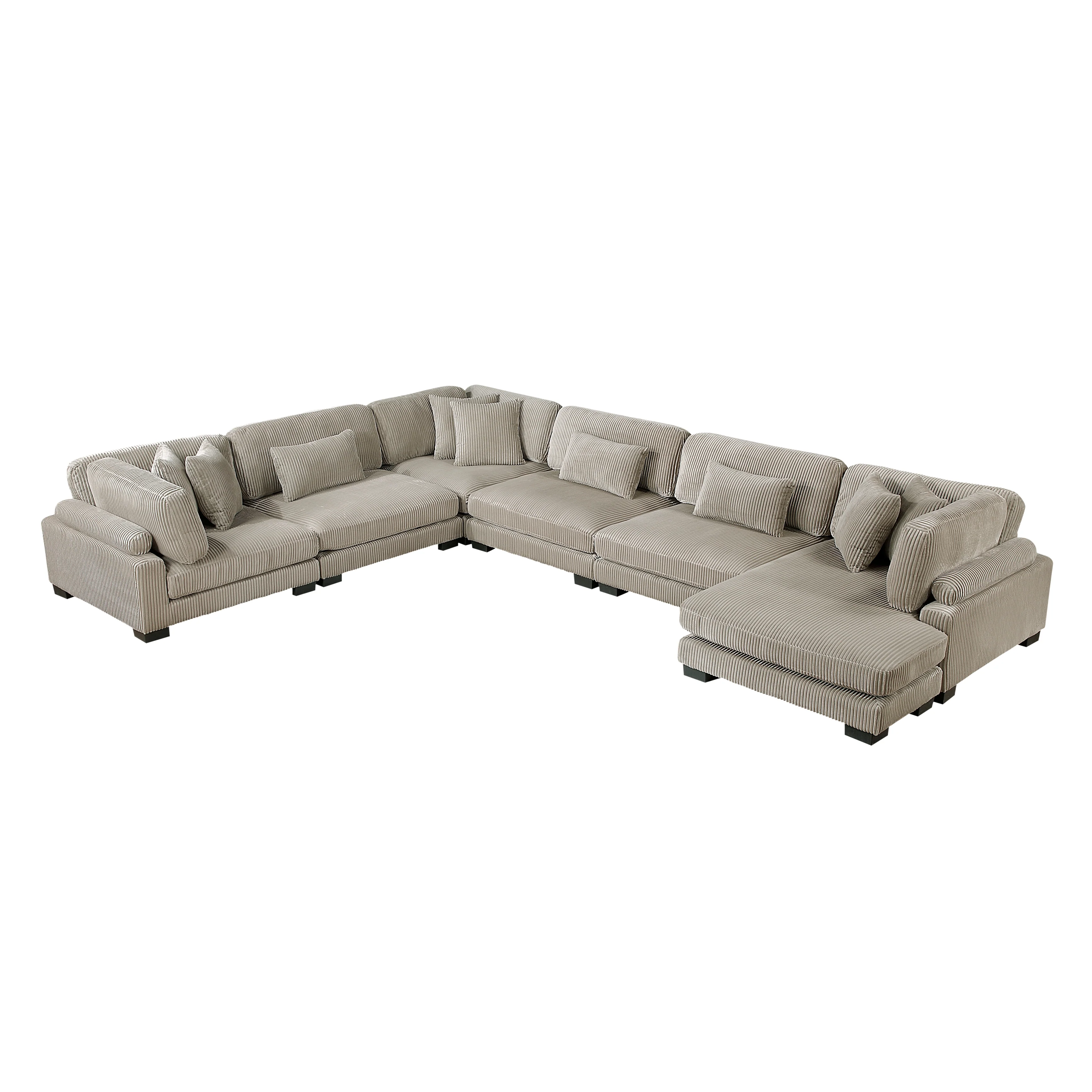 Traverse 6-piece Modular Sectional With Reversible Chaise - Image 11