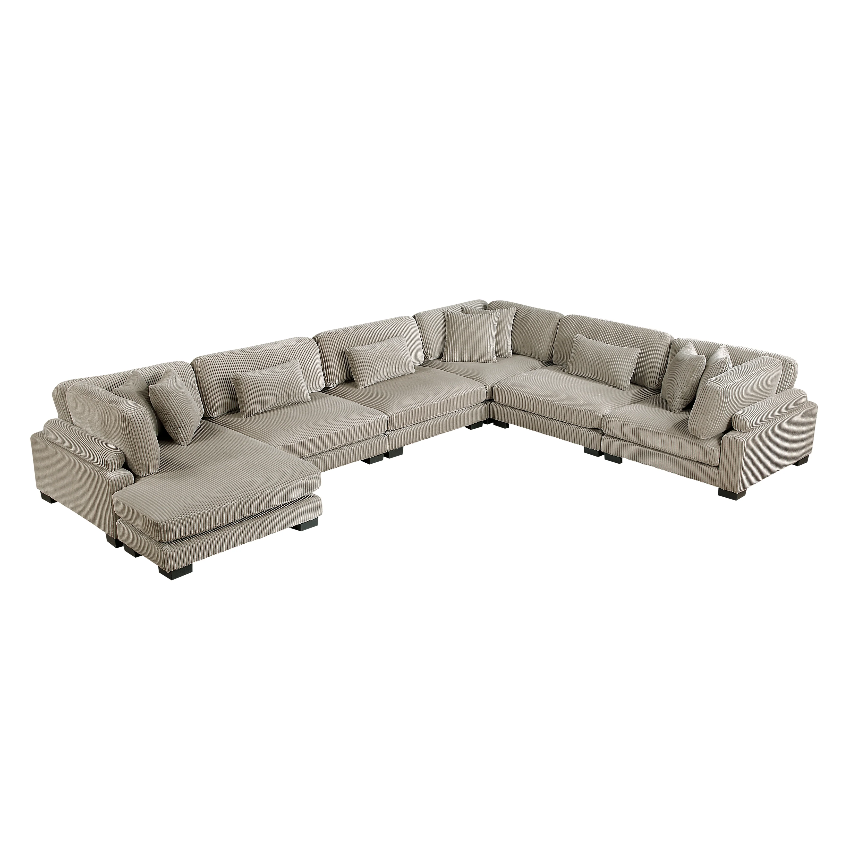 Traverse 6-piece Modular Sectional With Reversible Chaise - Image 12