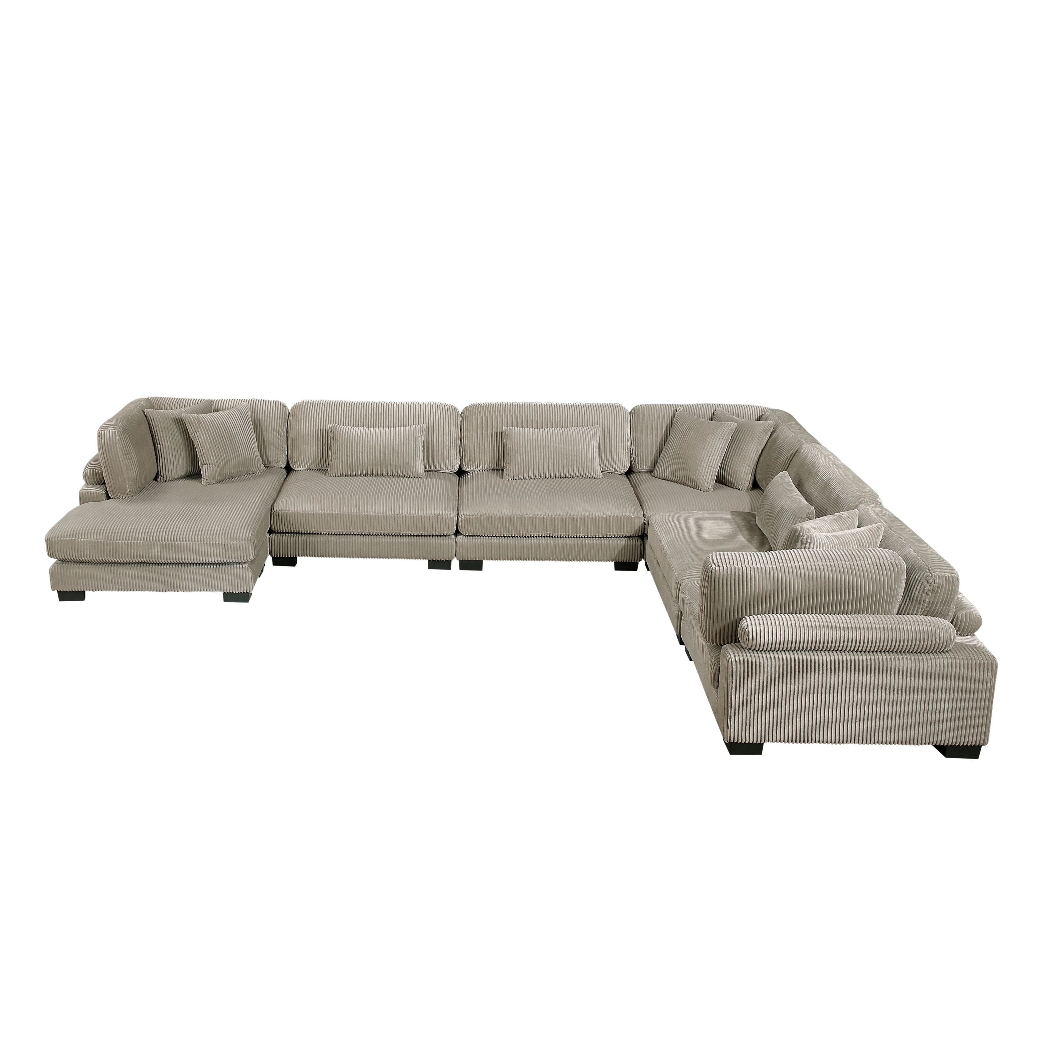 Traverse 6-piece Modular Sectional With Reversible Chaise - Image 14