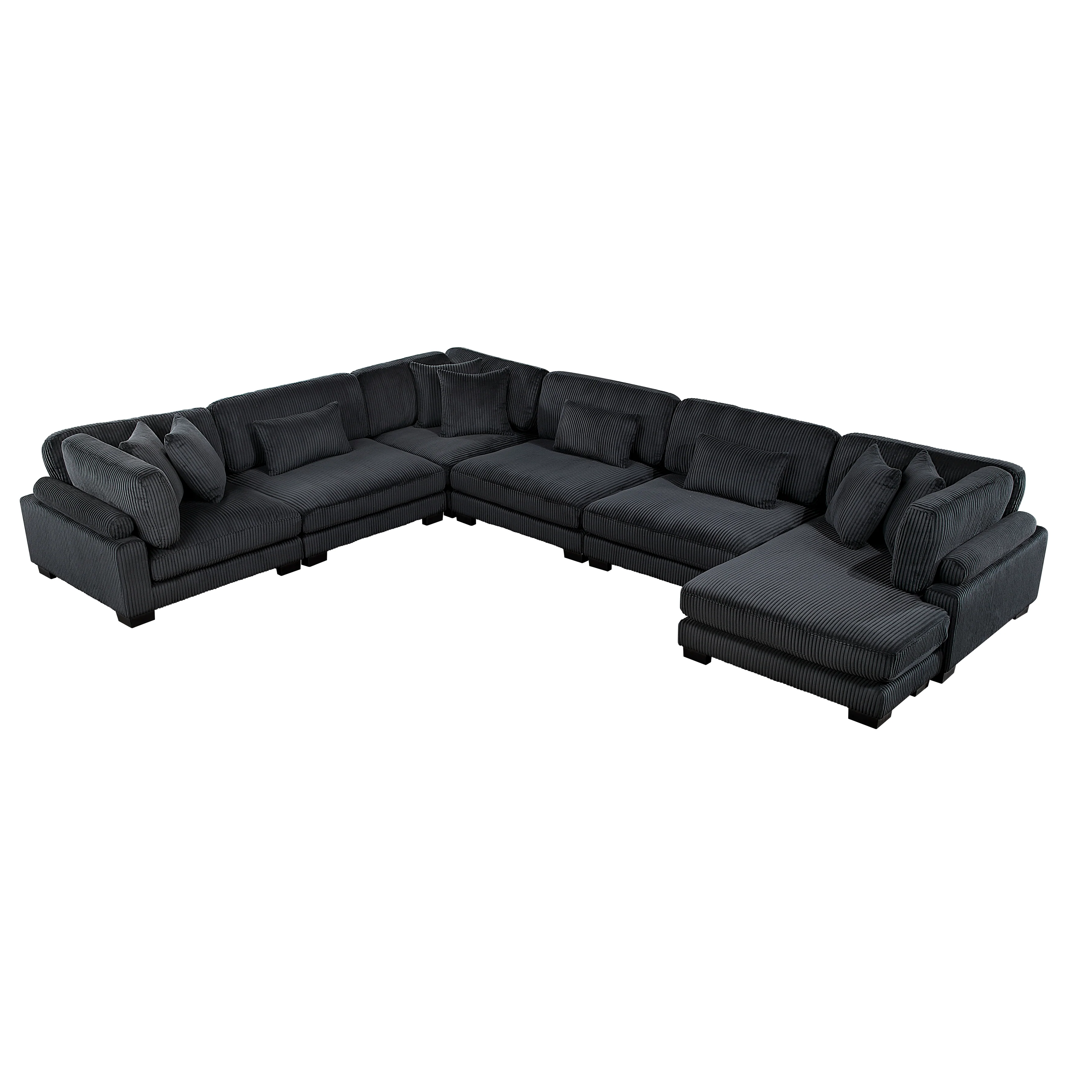 Traverse 6-piece Modular Sectional With Reversible Chaise - Image 7