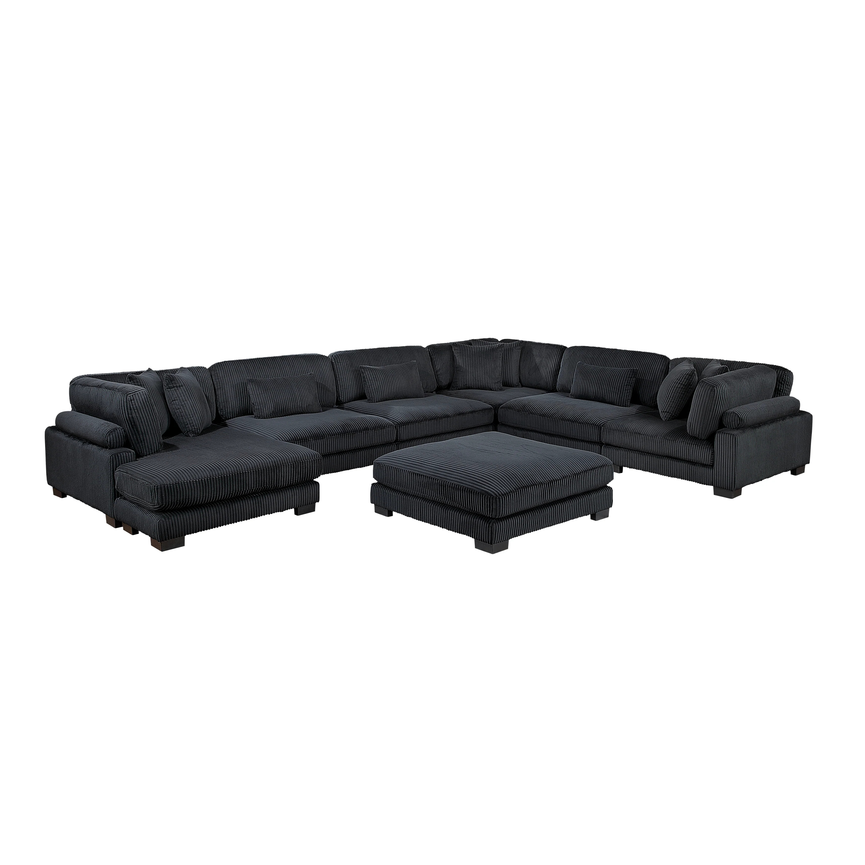 Traverse 7-piece Modular Sectional With Reversible Chaise And Ottoman - Image 18