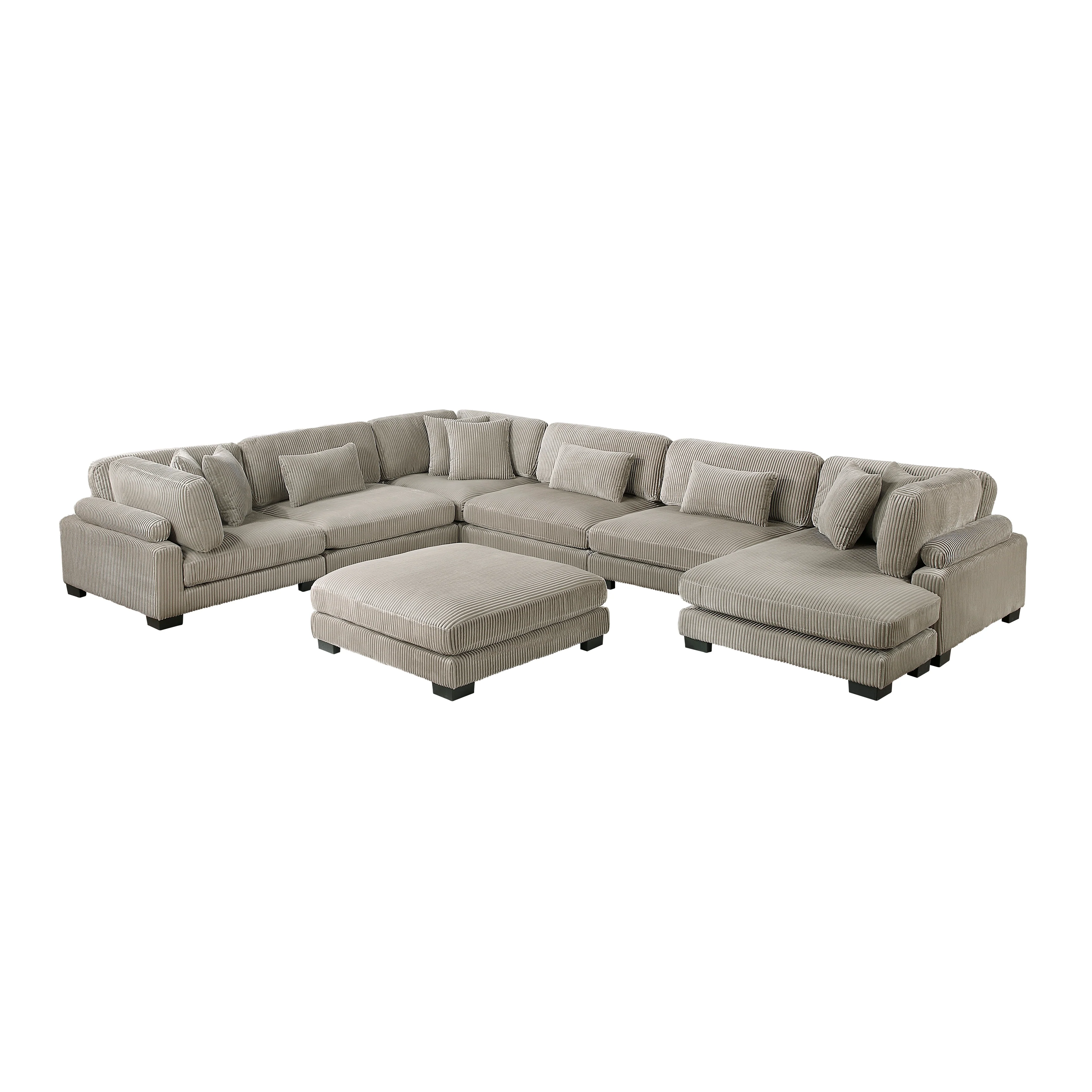 Traverse 7-piece Modular Sectional With Reversible Chaise And Ottoman - Image 19