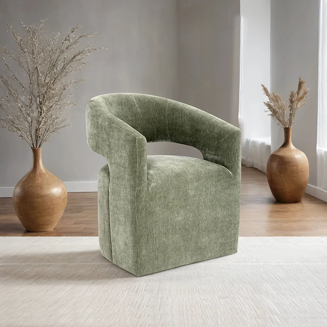 Tresa Arm Chair with Casters - Image 2