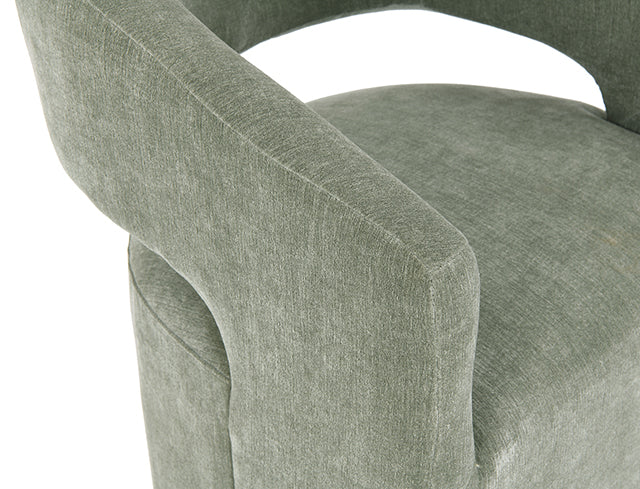 Tresa Arm Chair with Casters - Image 5