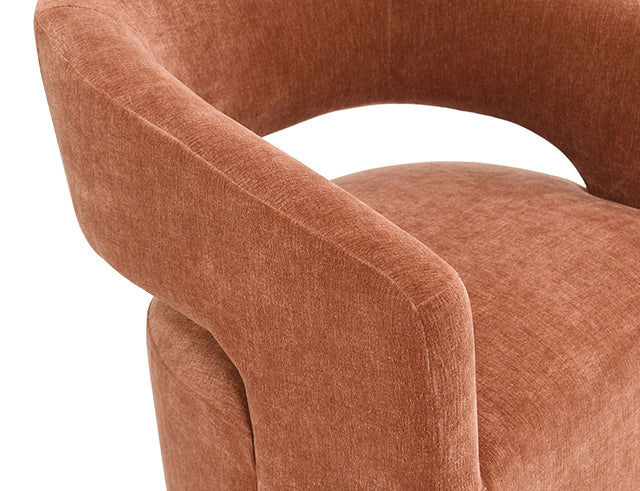 Tresa Arm Chair with Casters - Image 5