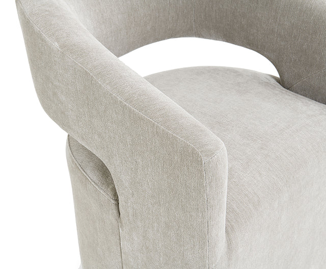 Tresa Arm Chair with Casters - Image 6