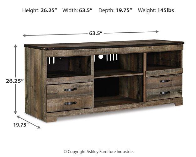 Trinell 4-Piece Entertainment Center with Electric Fireplace - Image 35