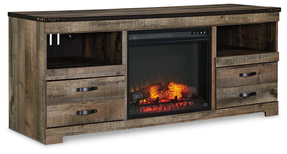 Trinell 4-Piece Entertainment Center with Electric Fireplace - Image 37