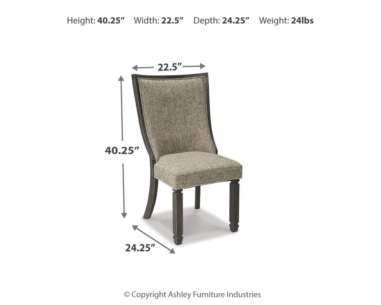 Tyler Creek Dining Chair Set - Image 7