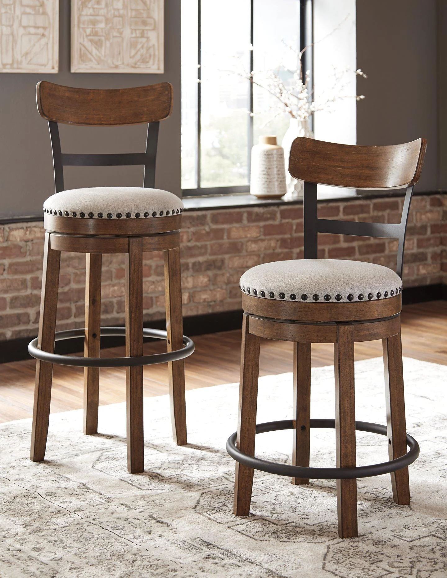 Valebeck Bar Height Bar Stool - Image 9